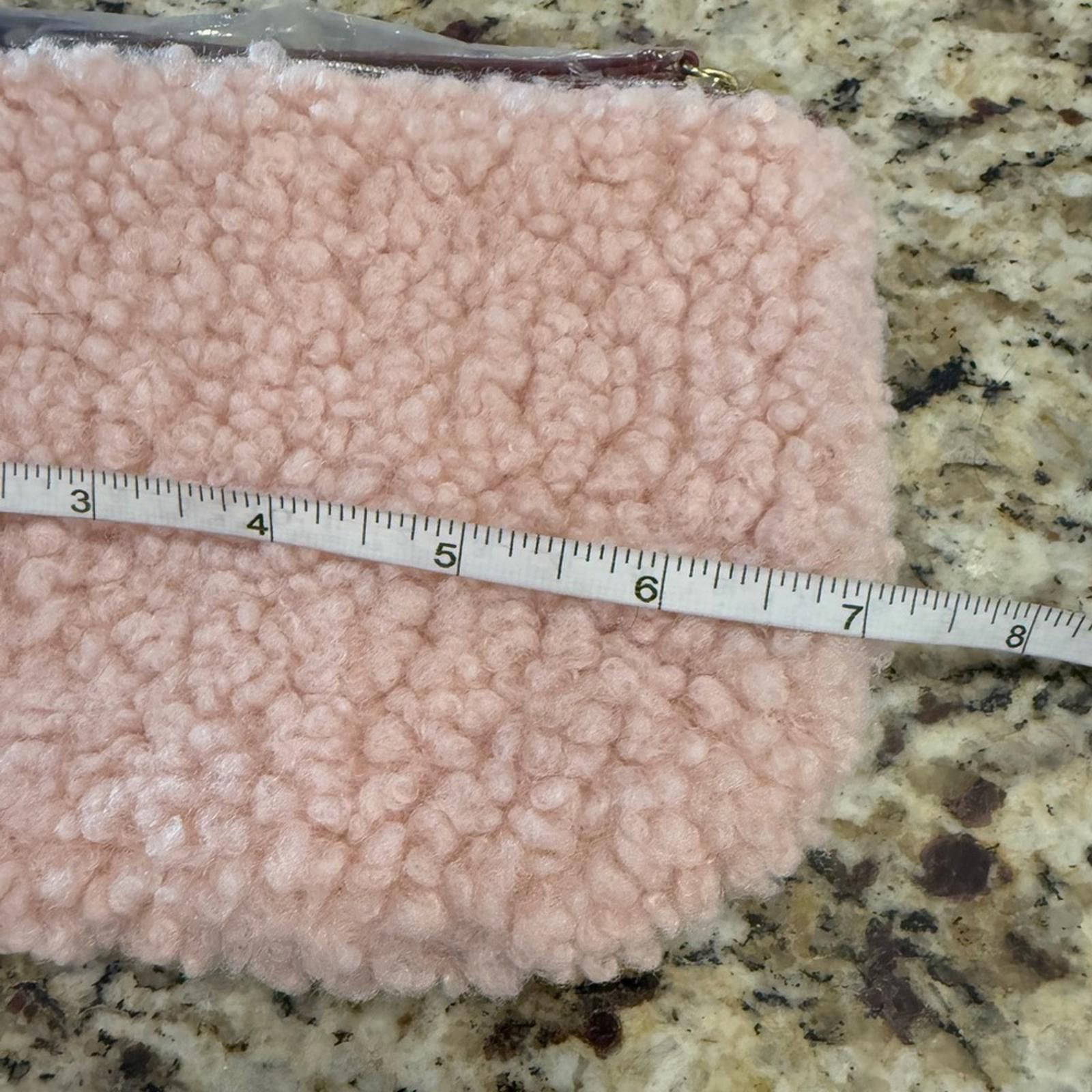 Other Ipsy light pink fuzzy mini bag Size ONE SIZE - 8 Thumbnail