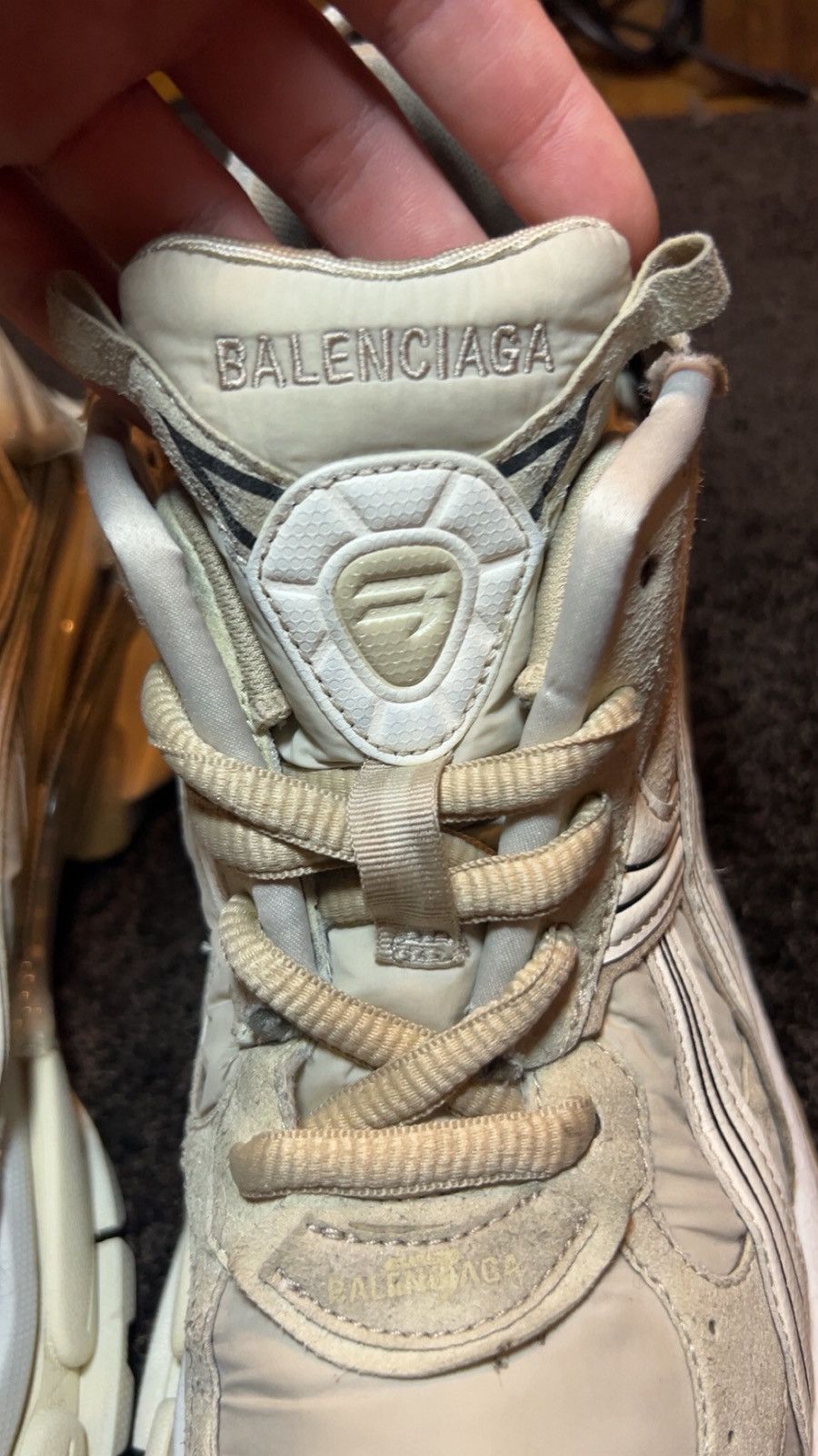 Balenciaga Balenciaga Runner Beige Size US 12 / EU 45 - 9 Thumbnail