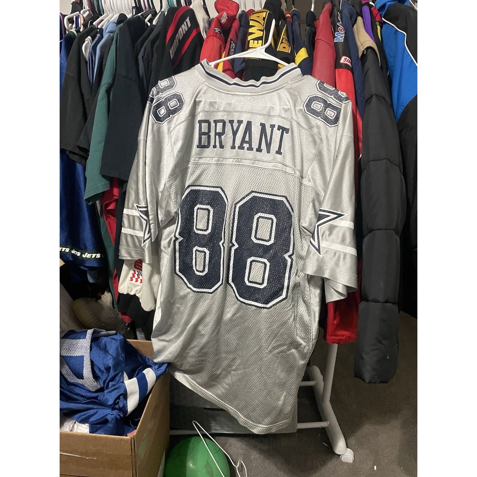 Reebok Size L-Reebok Dallas Cowboys Dez Bryant #88 NFL Jersey Size US L / EU 52-54 / 3 - 2 Thumbnail