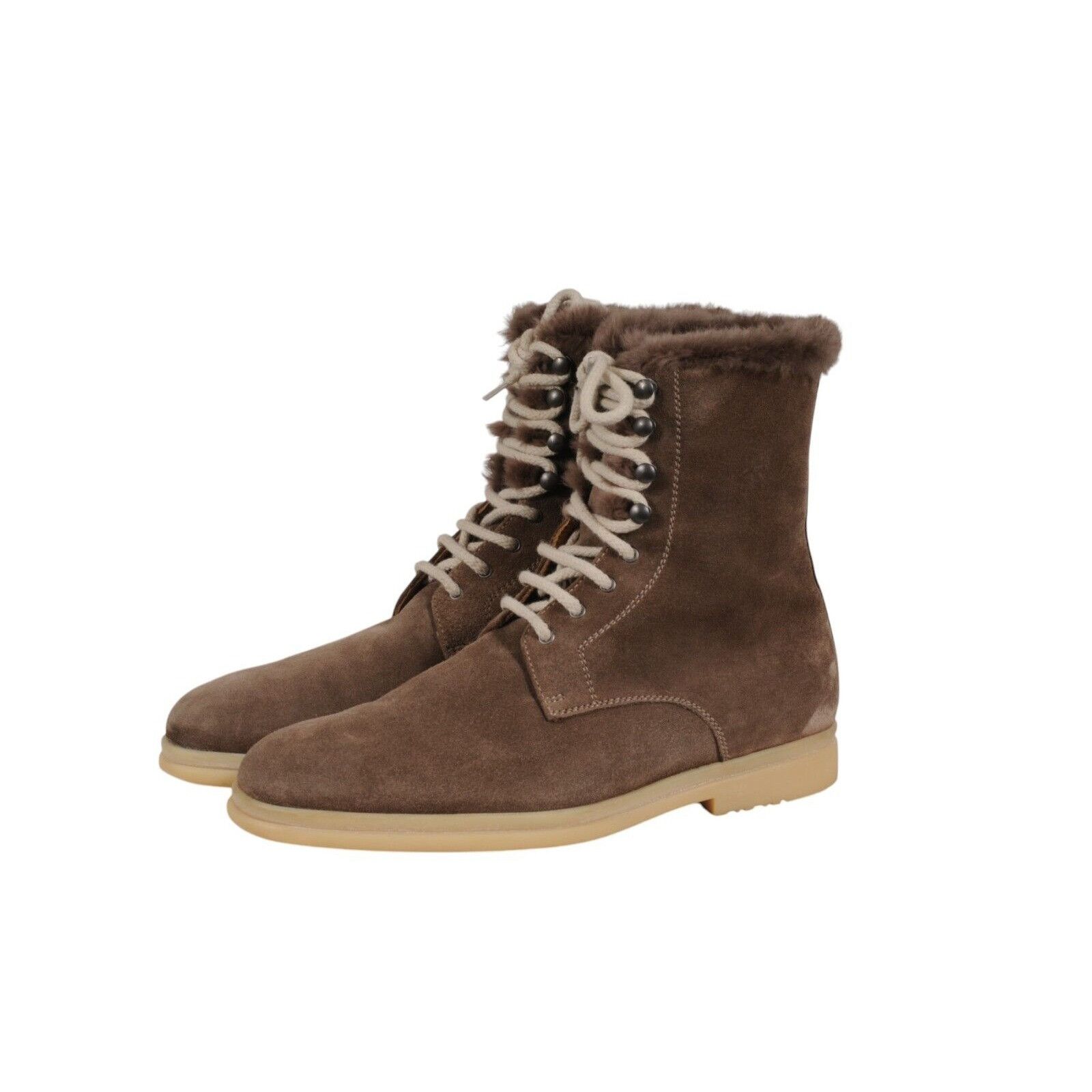 Loro Piana Snow Dream Beaver Fur Lined Boots - 02509 Size US 8.5 / EU 41-42 - 7 Thumbnail