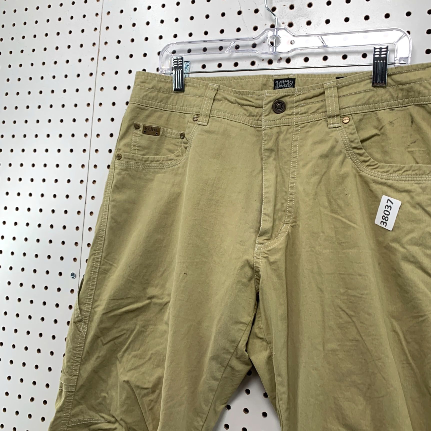 Vintage Kuhl Hiking Pants Mens Size 34x32 Tan Outdoor Straight Leg Vintage Patina Dye Size US 34 / EU 50 - 4 Thumbnail