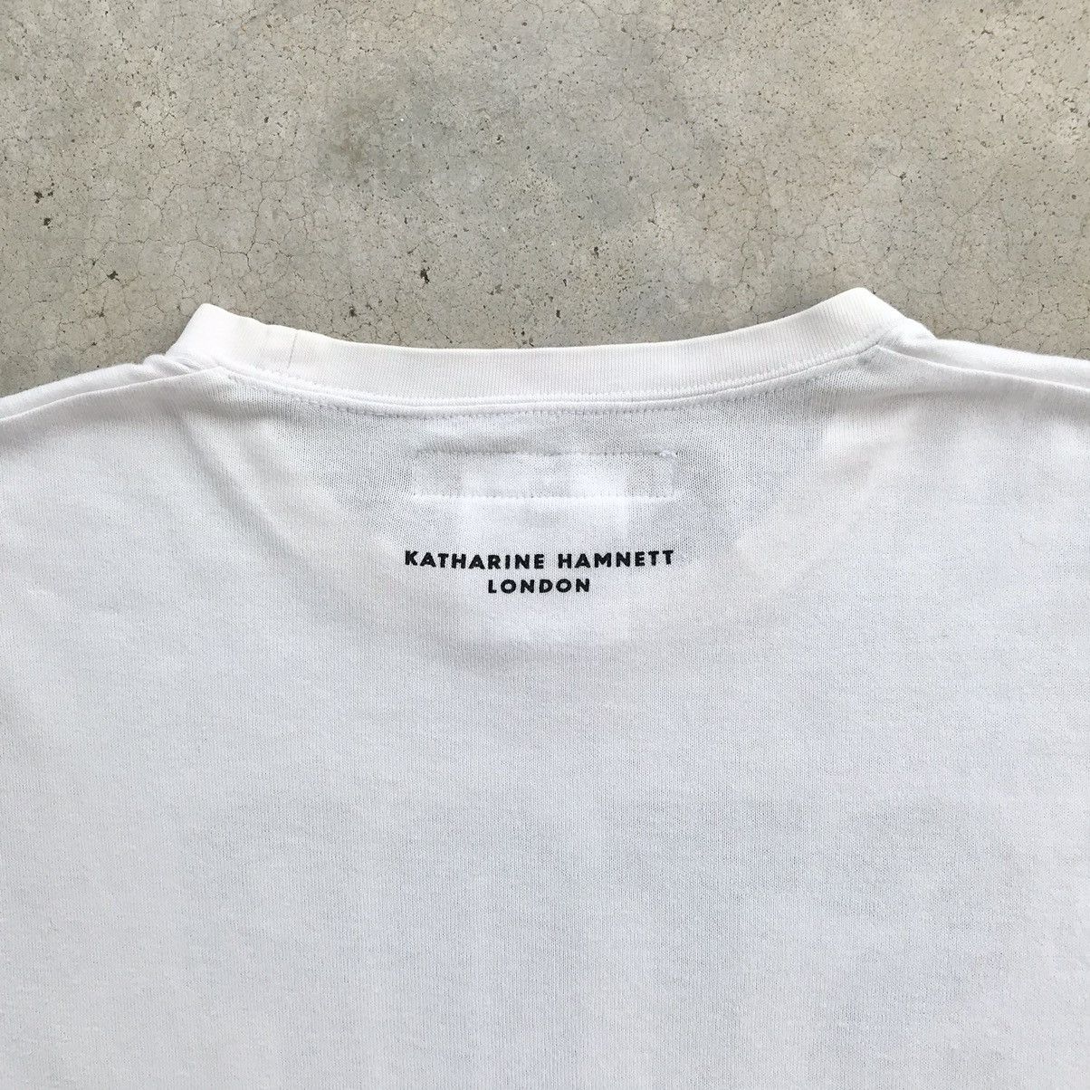 Katharine Hamnett London 2000's Katharine Hamnett " Stop War Email Your MP " T-Shirt Size US M / EU 48-50 / 2 - 4 Thumbnail