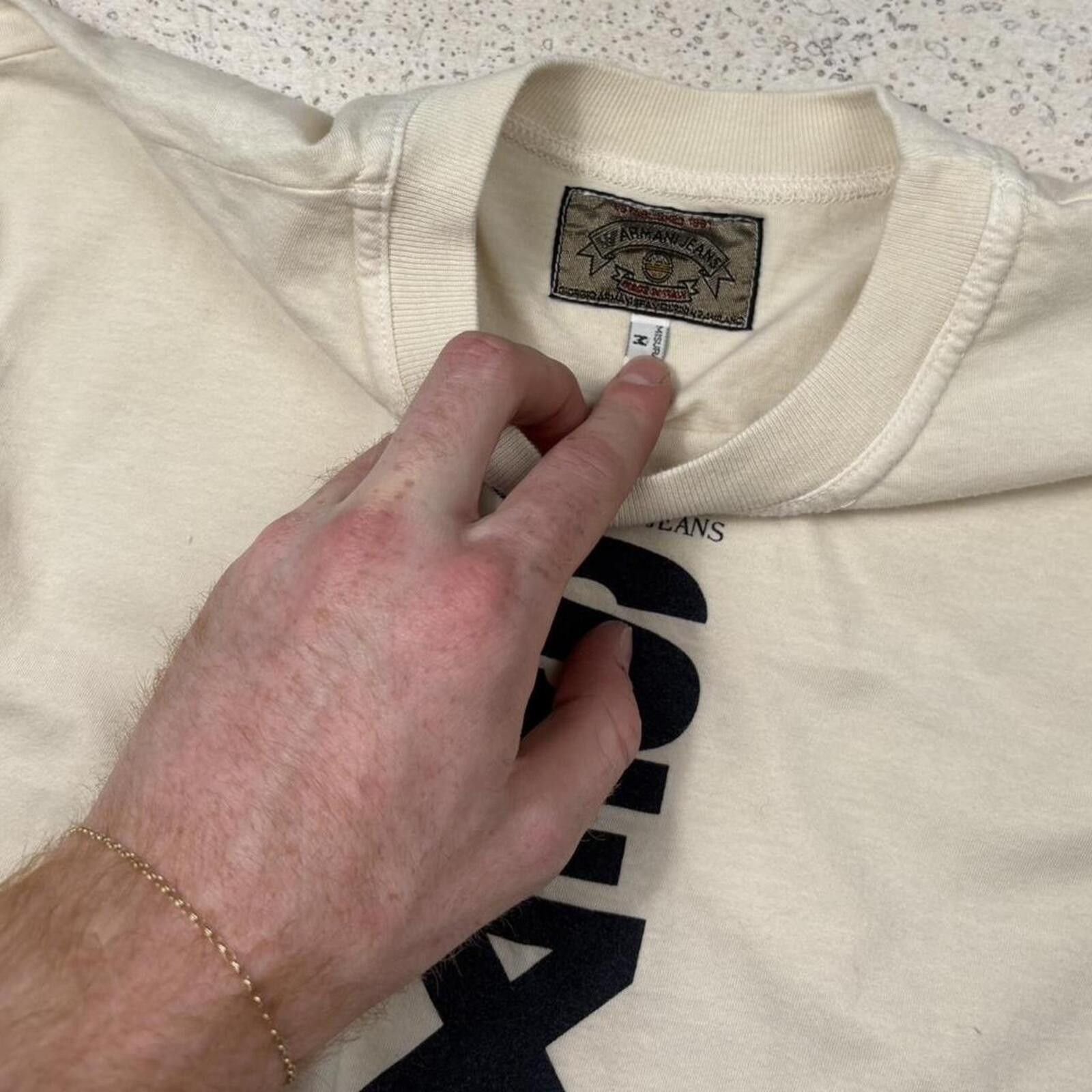 Other Armani Jeans T-Shirt (M) Size US M / EU 48-50 / 2 - 3 Thumbnail