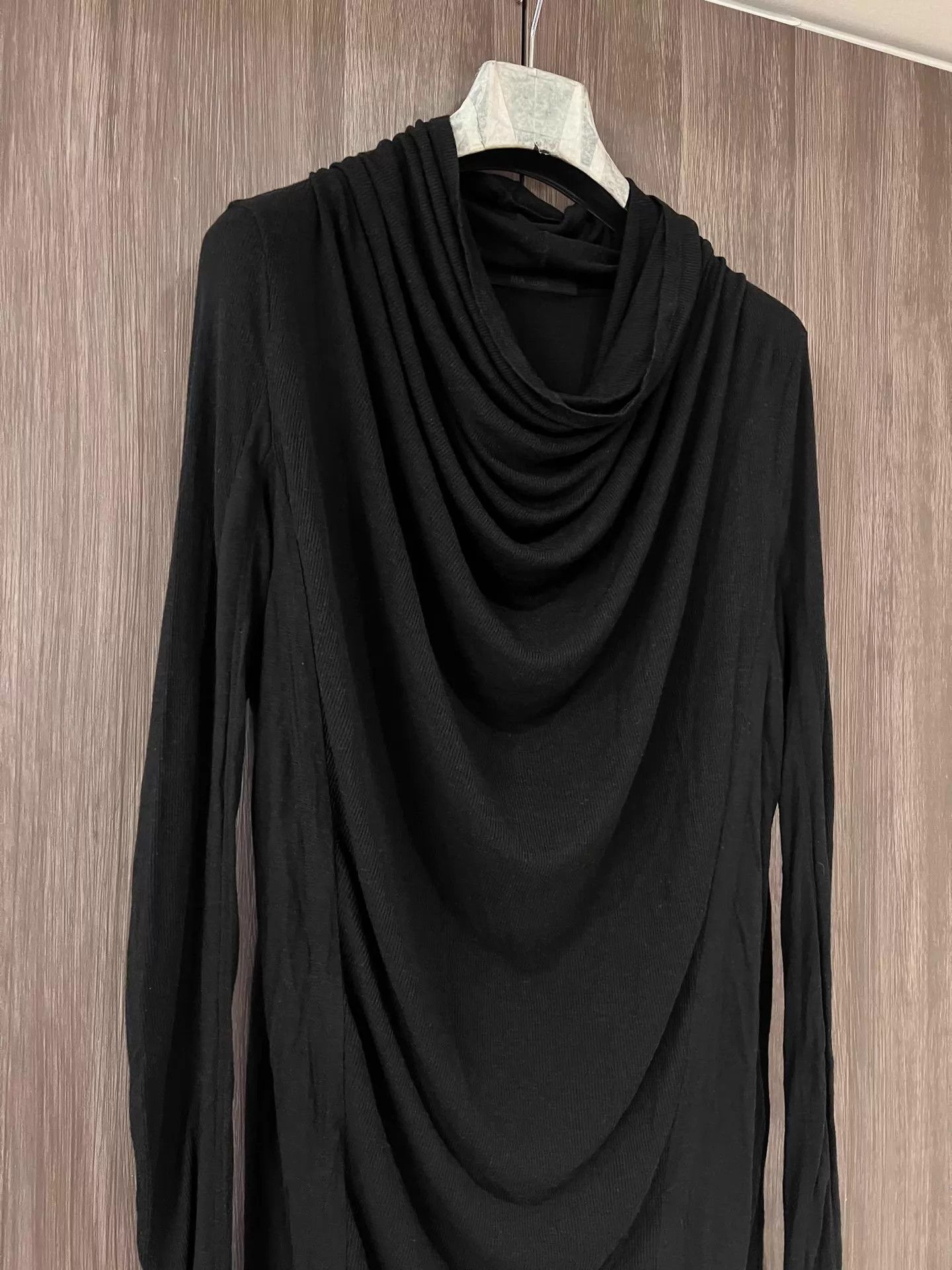 Julius Julius 12AW Stacked Draped Collar Cashmere Blend Knit Top 3 Size L / US 10 / IT 46 - 4 Thumbnail