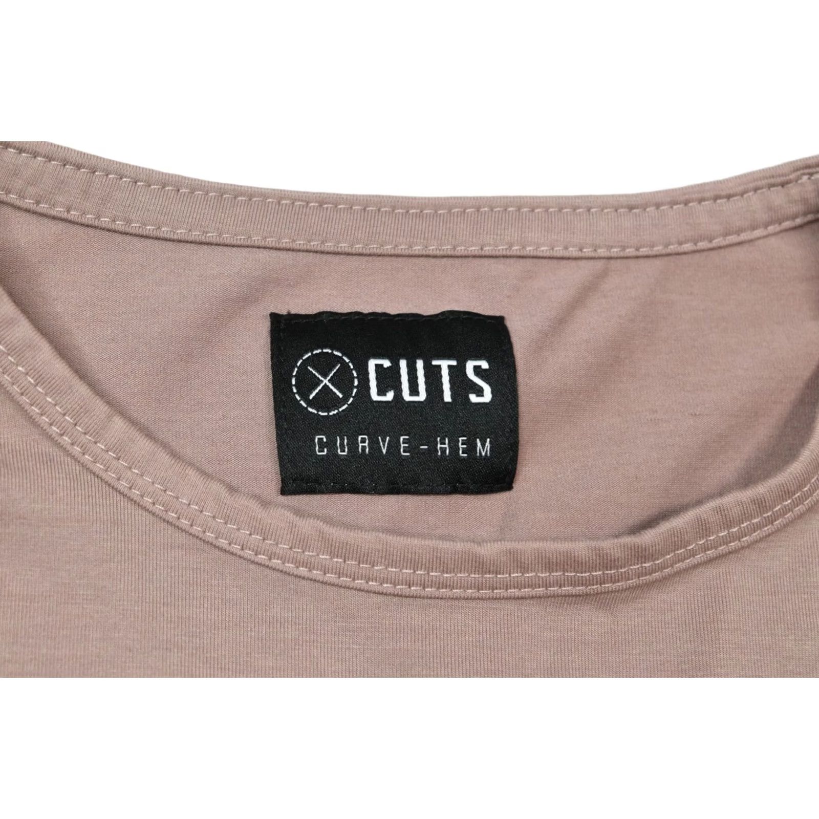 Cuts Cuts Clothing Curve Hem T-Shirt Mens Large Mauve Long Sleeve Slim Fit Pyca Pro Size US L / EU 52-54 / 3 - 7 Thumbnail