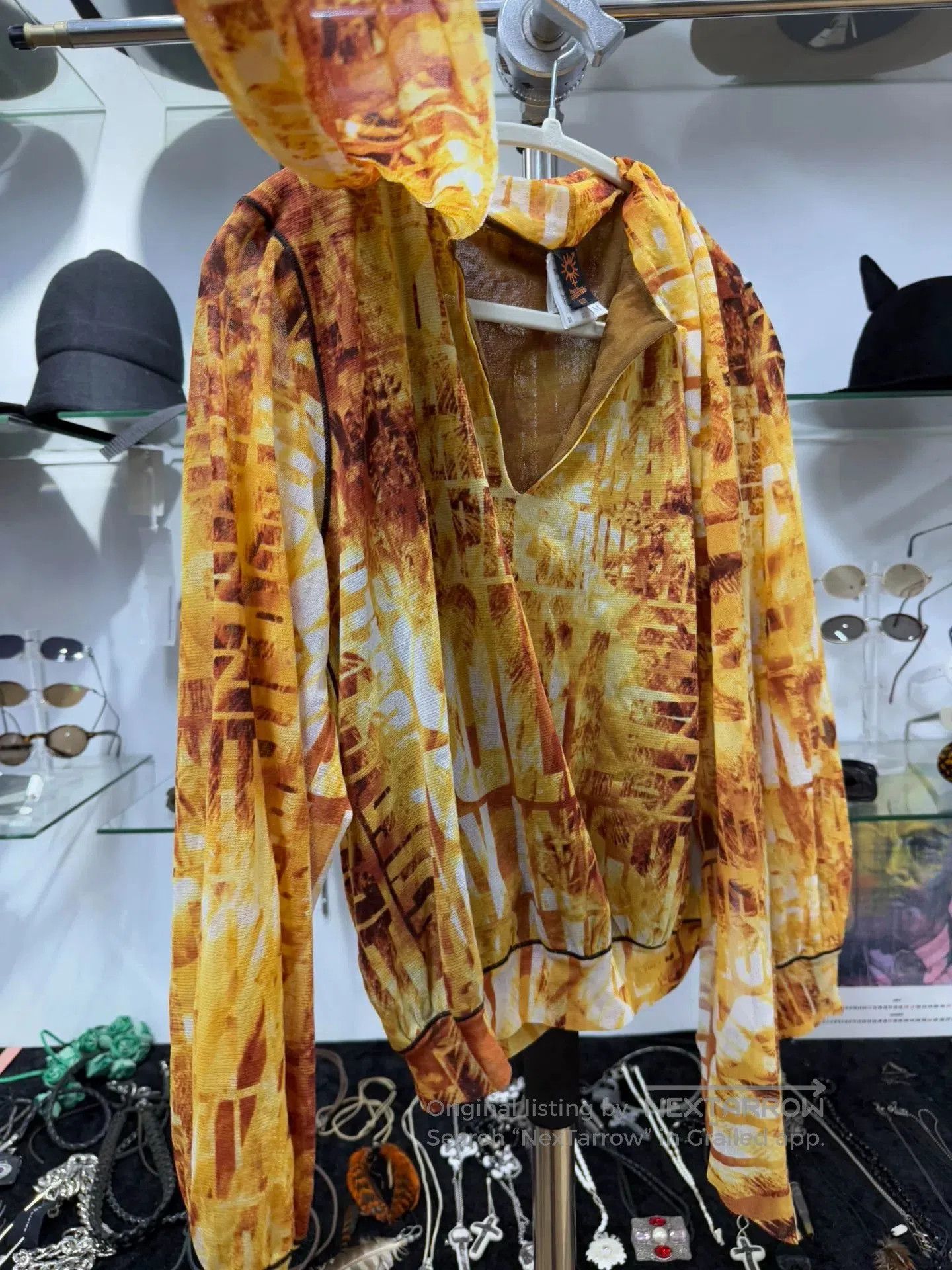Jean Paul Gaultier jean paul gaultier mesh scarf coat. Size M / US 6-8 / IT 42-44 - 4 Thumbnail