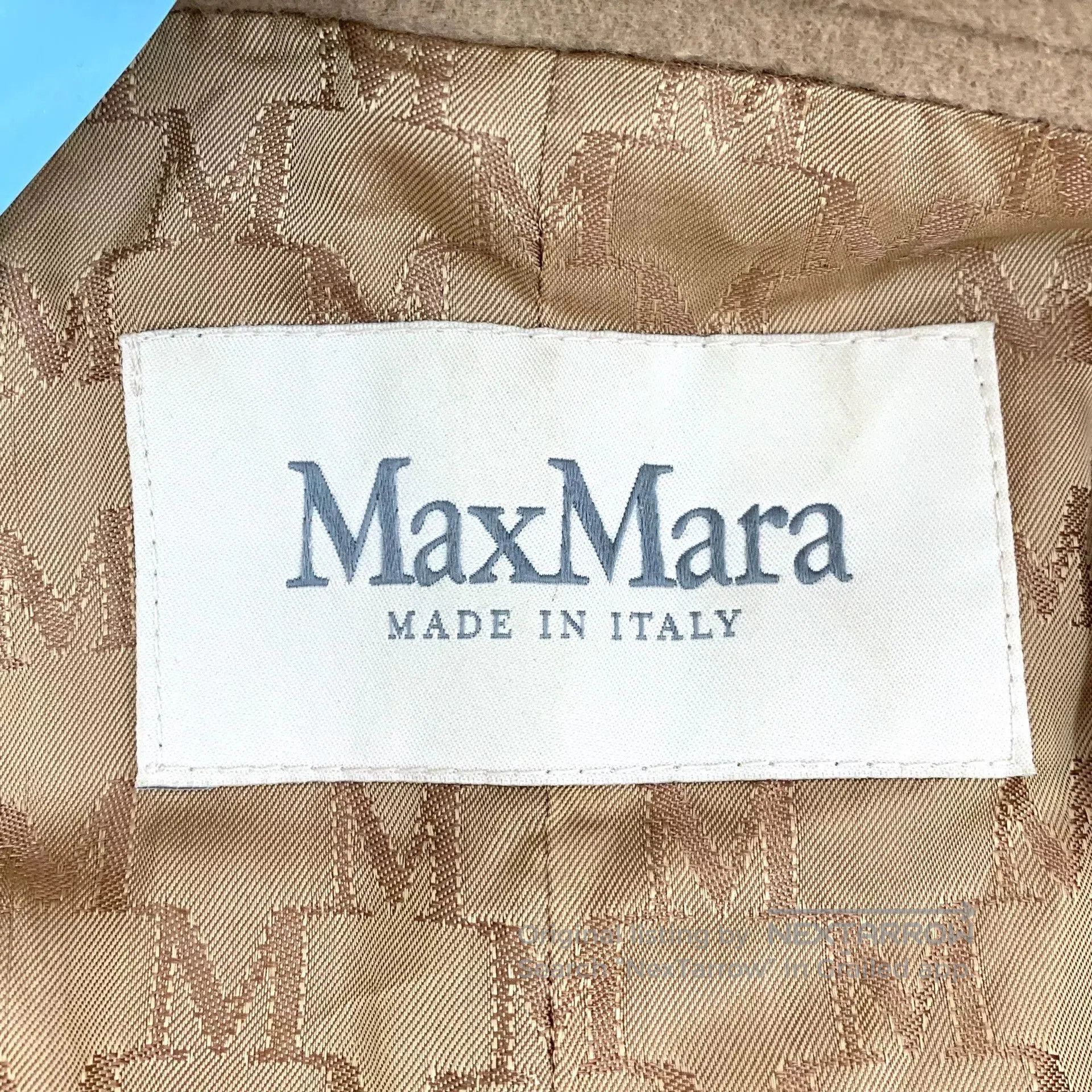 Other Maxmara 101801 Brown Wool Coat XXS. Size US XXS / EU 40 - 6 Thumbnail