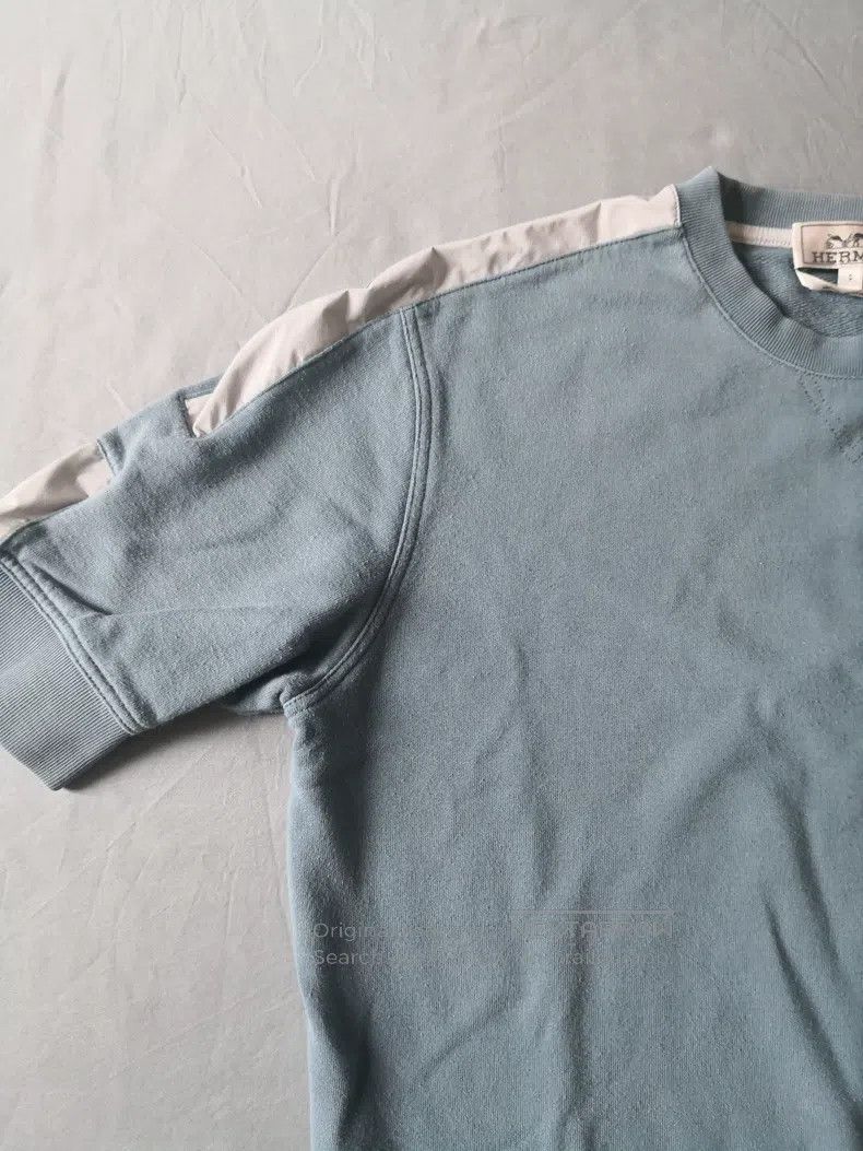 Hermes Hermes Short-sleeved t-shirt, light blue, fabric is thicke Size US S / EU 44-46 / 1 - 6 Thumbnail