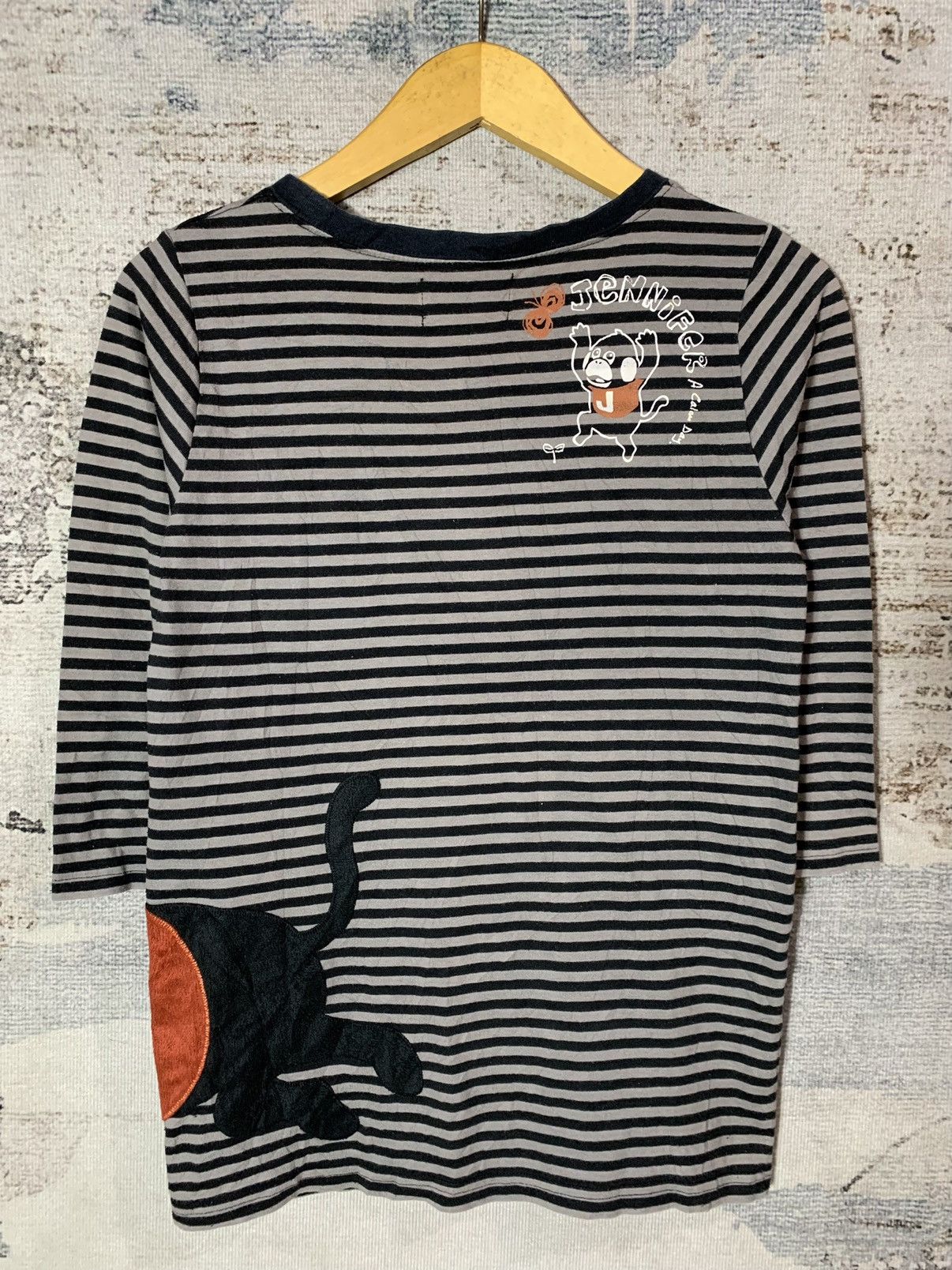20471120 × Beauty Beast × Hysteric Glamour 2000s Japanese Gluttons Stripe Tshirt Size US M / EU 48-50 / 2 - 2 Thumbnail