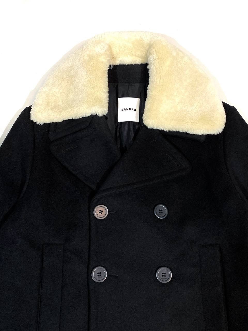 Sandro Sandro Paris Wool Coat Men Jacket Size US S / EU 44-46 / 1 - 12 Thumbnail