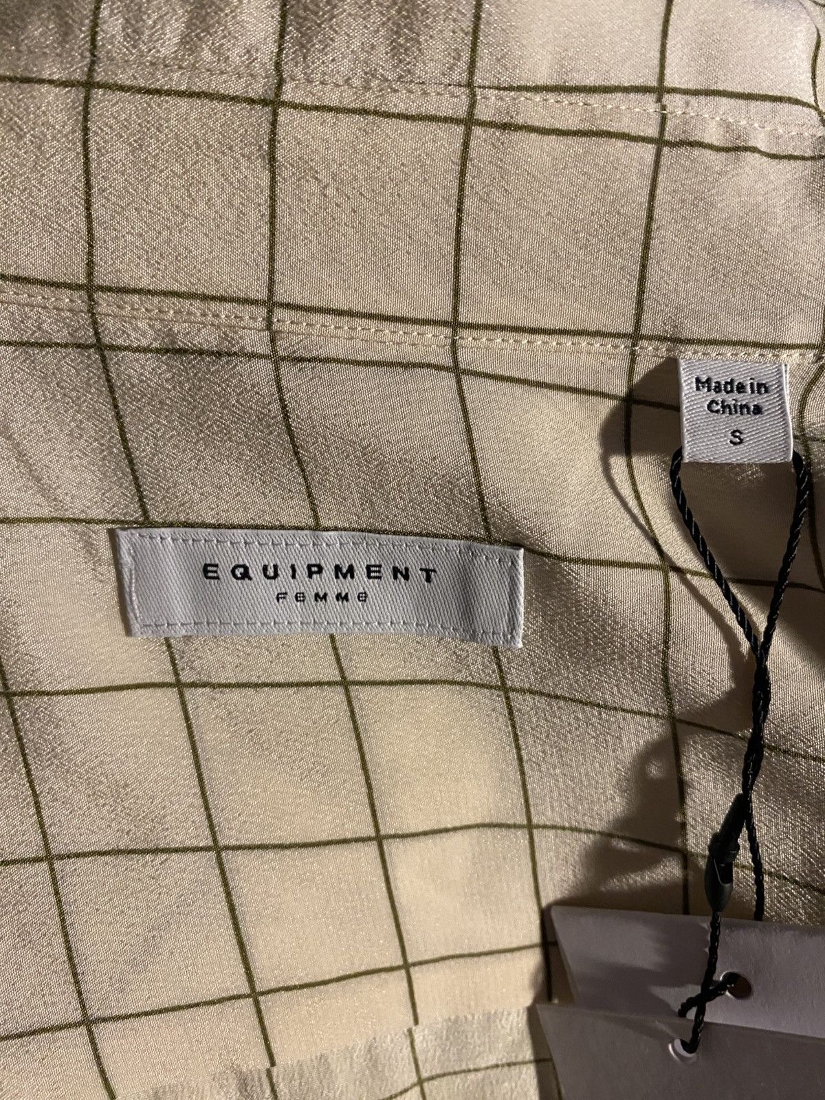 Equipment Equipment Femme - Ellene Dress - BNWT - Small - Cream Size S / US 4 / IT 40 - 16 Thumbnail