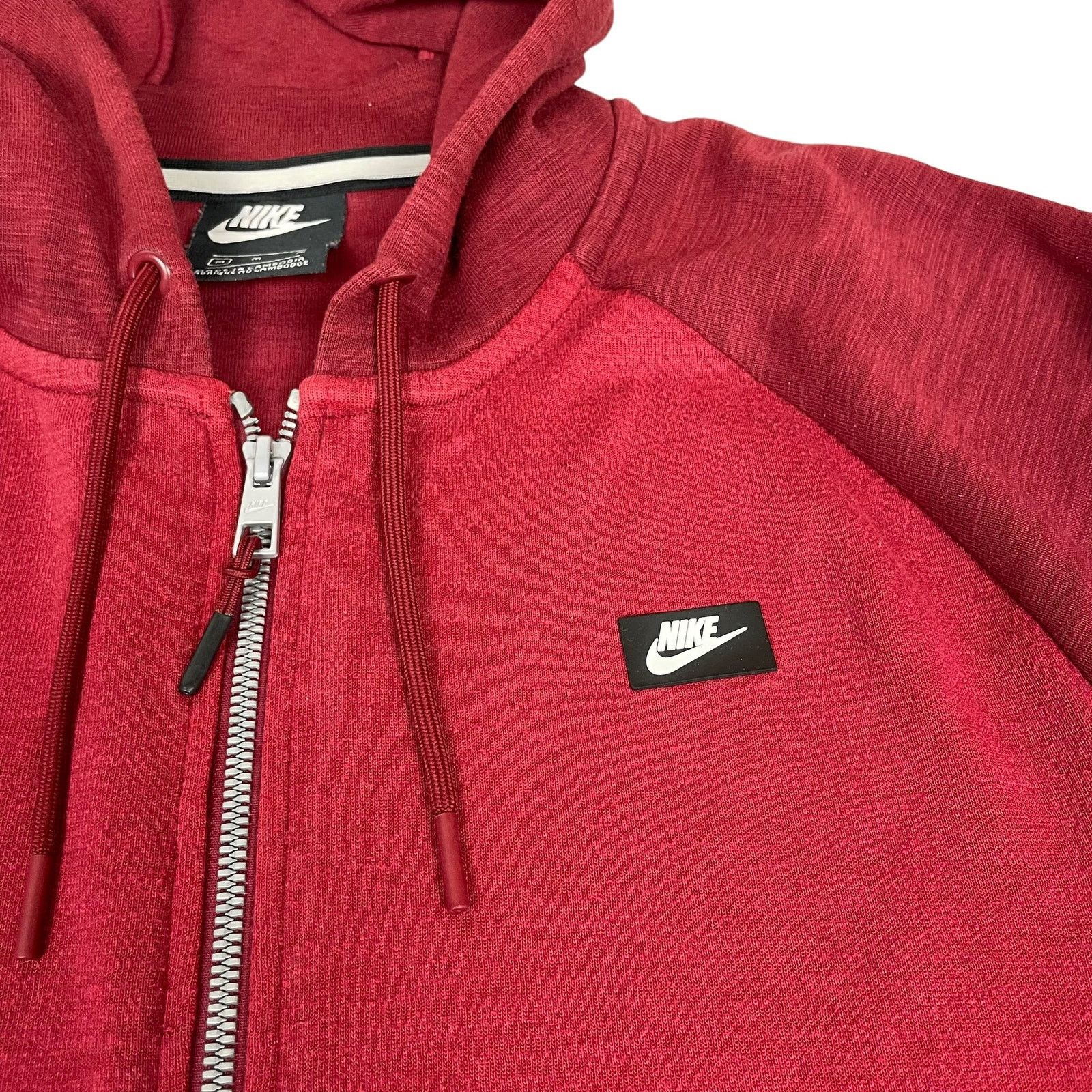 Nike Nike Sportswear Men's Red Swoosh Full Zip Hoodie Set Medium Size US M / EU 48-50 / 2 - 4 Thumbnail