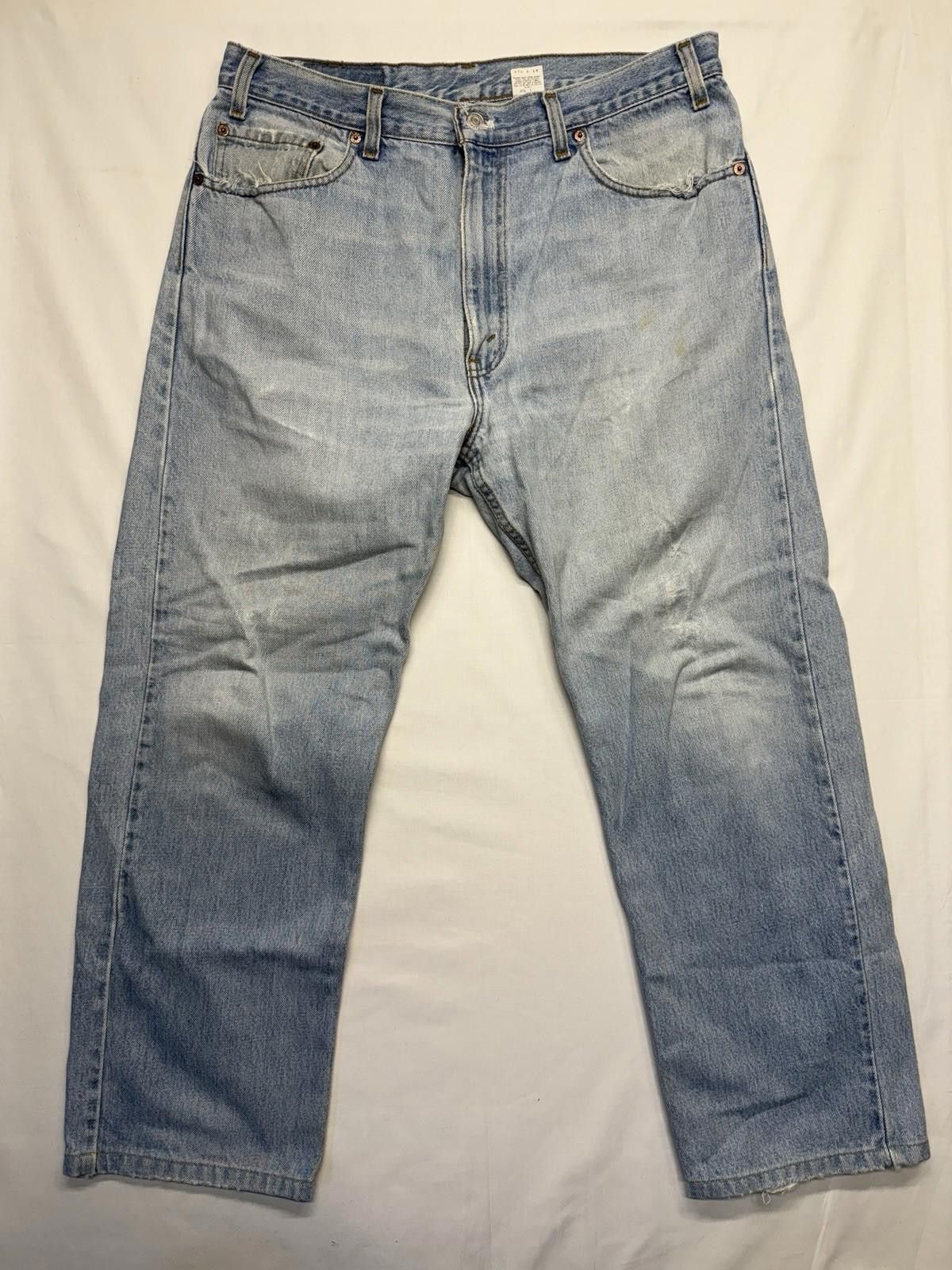 Levi's Vintage 90s Levi's Blank Tag 505 Men's Jeans Size US 36 / EU 52 - 1 Thumbnail