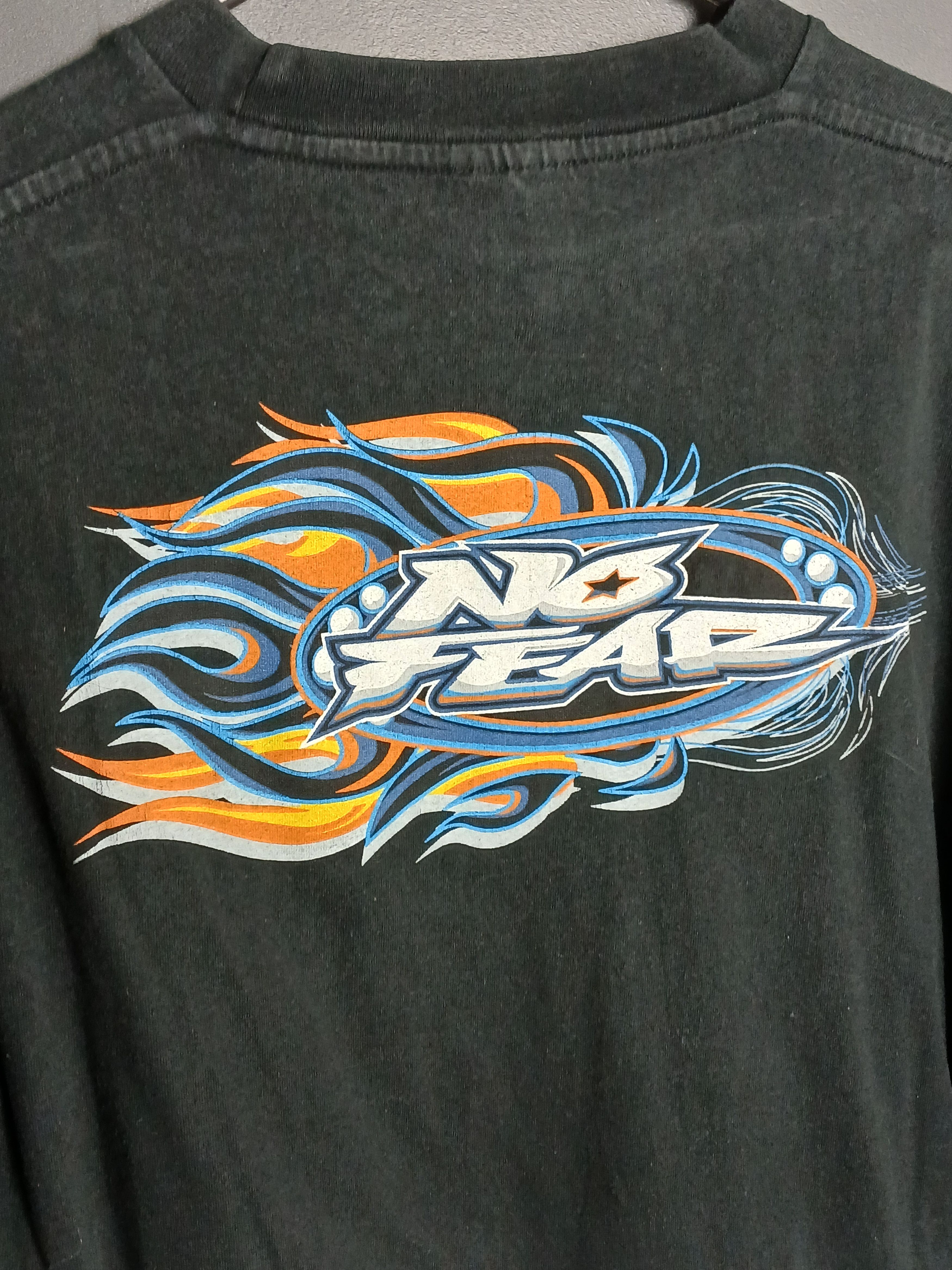 No Fear × Vintage Vintage No Fear Skategang Long Sleeve T-Shirt Size US M / EU 48-50 / 2 - 3 Thumbnail
