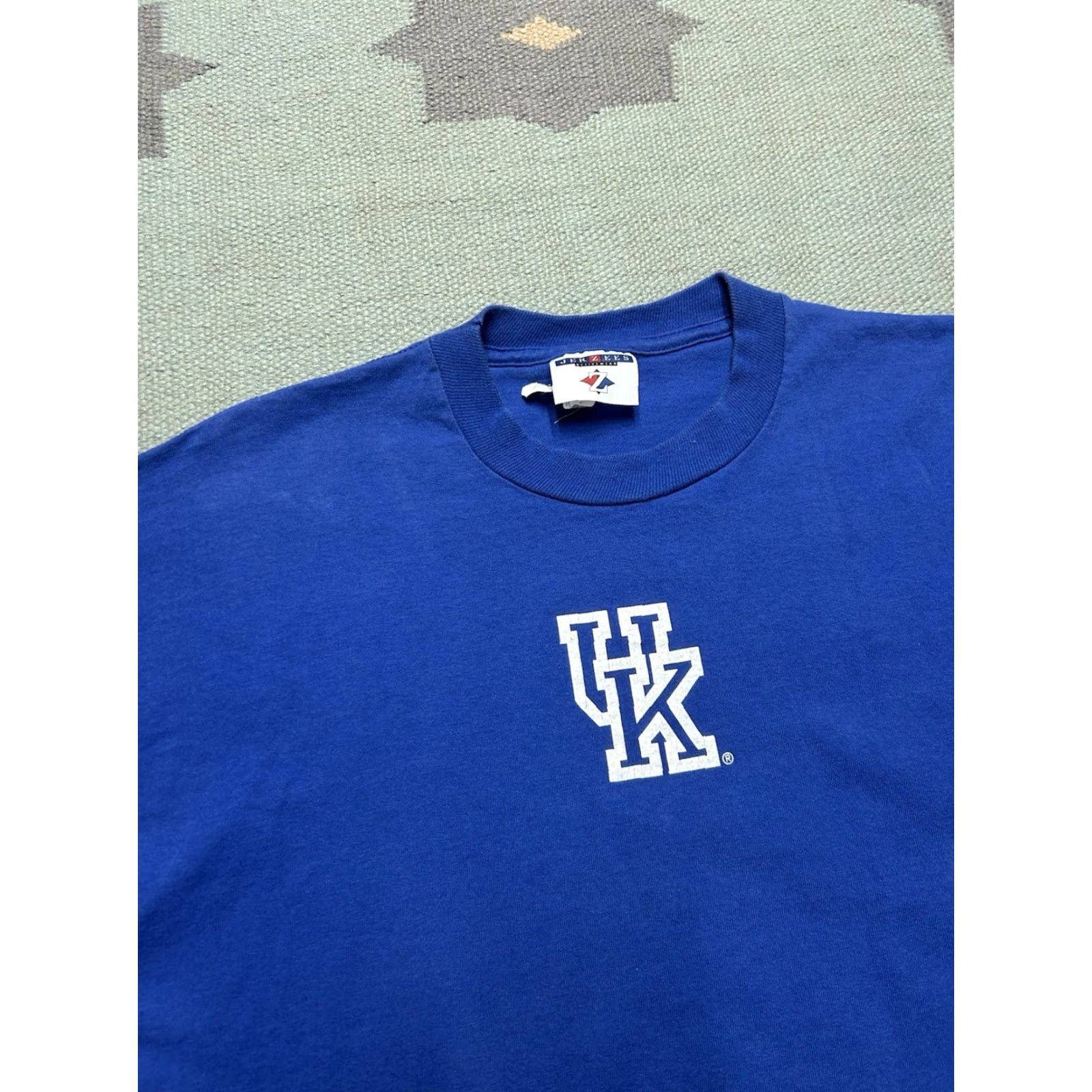 Vintage VINTAGE Kentucky University Wildcats College T-Shirt Men Adult Large Blue Graphic Shirt Size US L / EU 52-54 / 3 - 2 Thumbnail