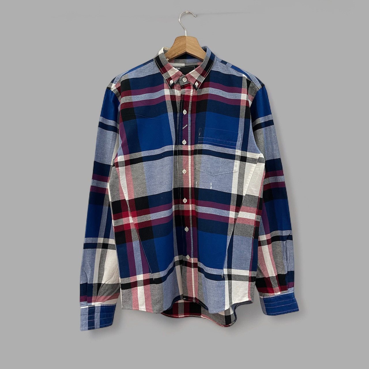Number (N)ine Number Nine Checkered Patern Shirt Button Ups Size US M / EU 48-50 / 2 - 1 Thumbnail