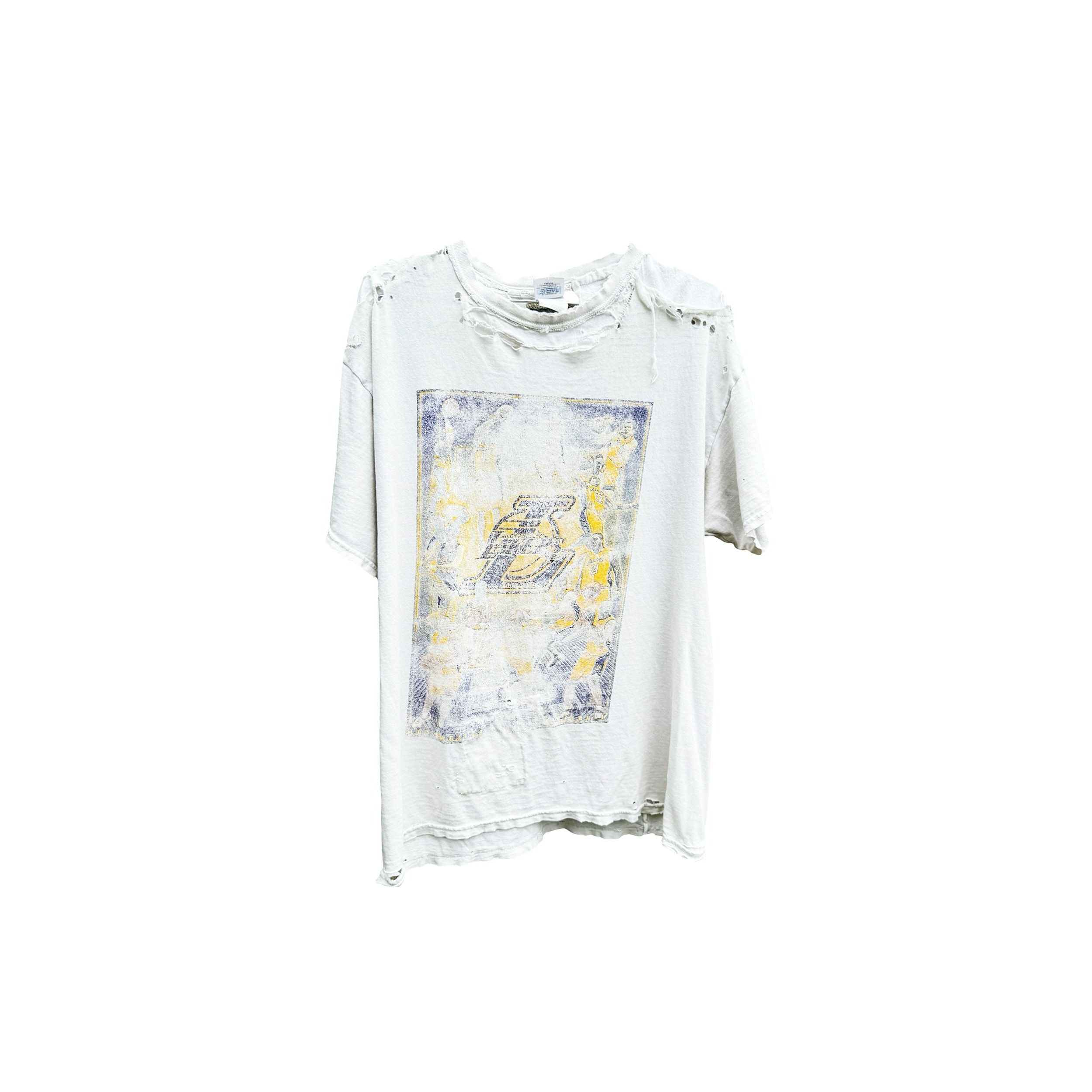 Vintage Lakers Mickeys Thrashed Tee Size US L / EU 52-54 / 3 - 5 Thumbnail