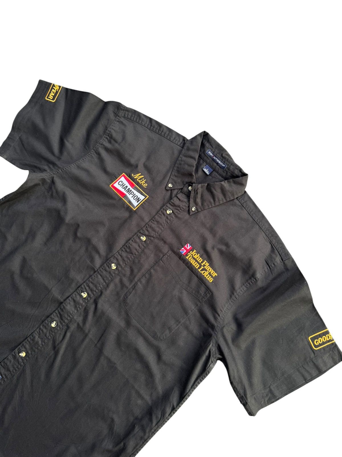 Japanese Brand Vintage John Player Team Lotus Work Shirt Size US XL / EU 56 / 4 - 5 Thumbnail