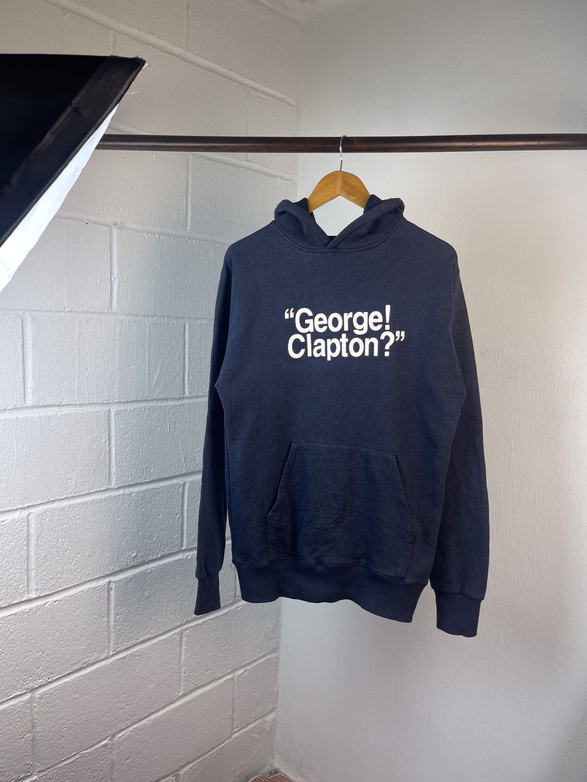 Hysteric Glamour 90s Hysteric Glamour “George!Clapton?” Hoodie Size US M / EU 48-50 / 2 - 2 Thumbnail