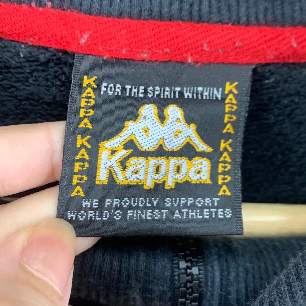 Kappa Vintage KAPPA ITALIA Spirit Within Half Zipper Sweater Size 3XL / US 20-22 - 10 Thumbnail