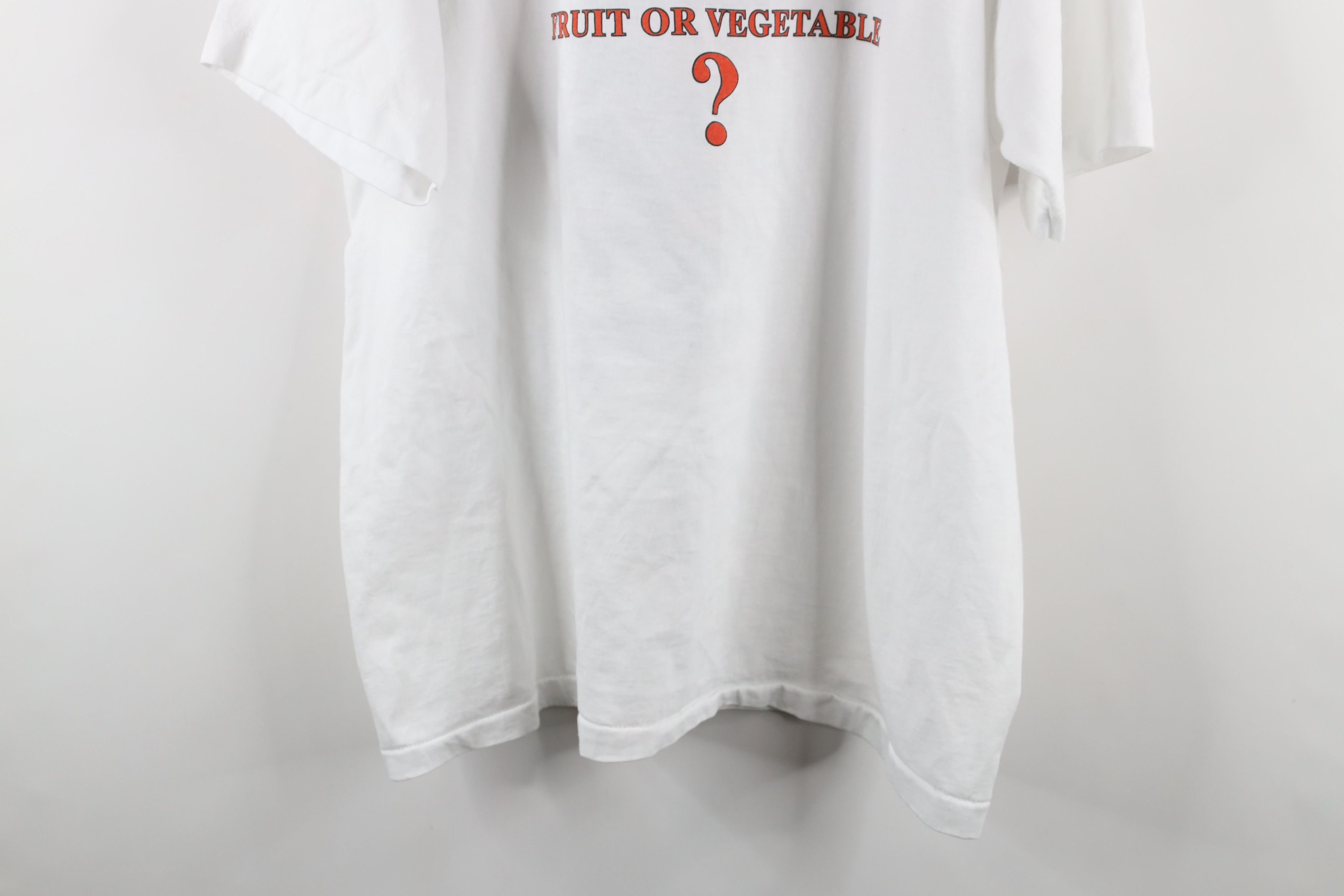 Vintage Vintage 90s Texas Agricultural Team Tomato T-Shirt White USA Size US XXL / EU 58 / 5 - 10 Thumbnail