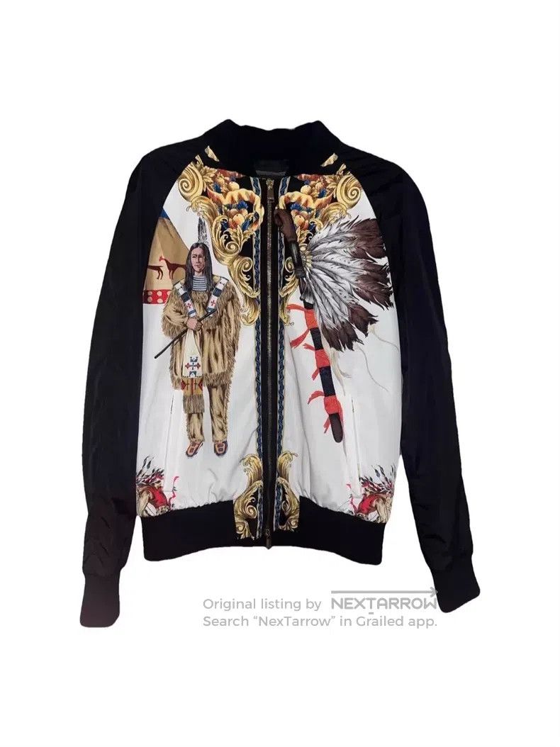 Versace Versace Indian portrait pattern coat Size US S / EU 44-46 / 1 - 1 Thumbnail