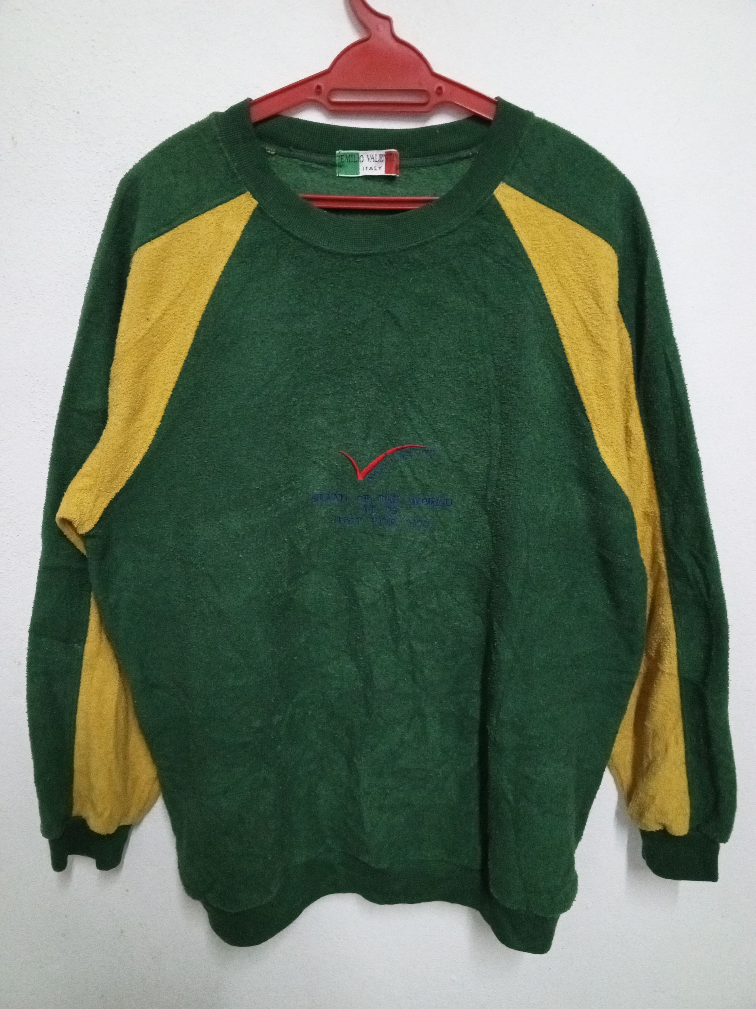 Italic EMILIO VALENTINO ITALY "BRAZIL COLOR" Size US L / EU 52-54 / 3 - 1 Thumbnail
