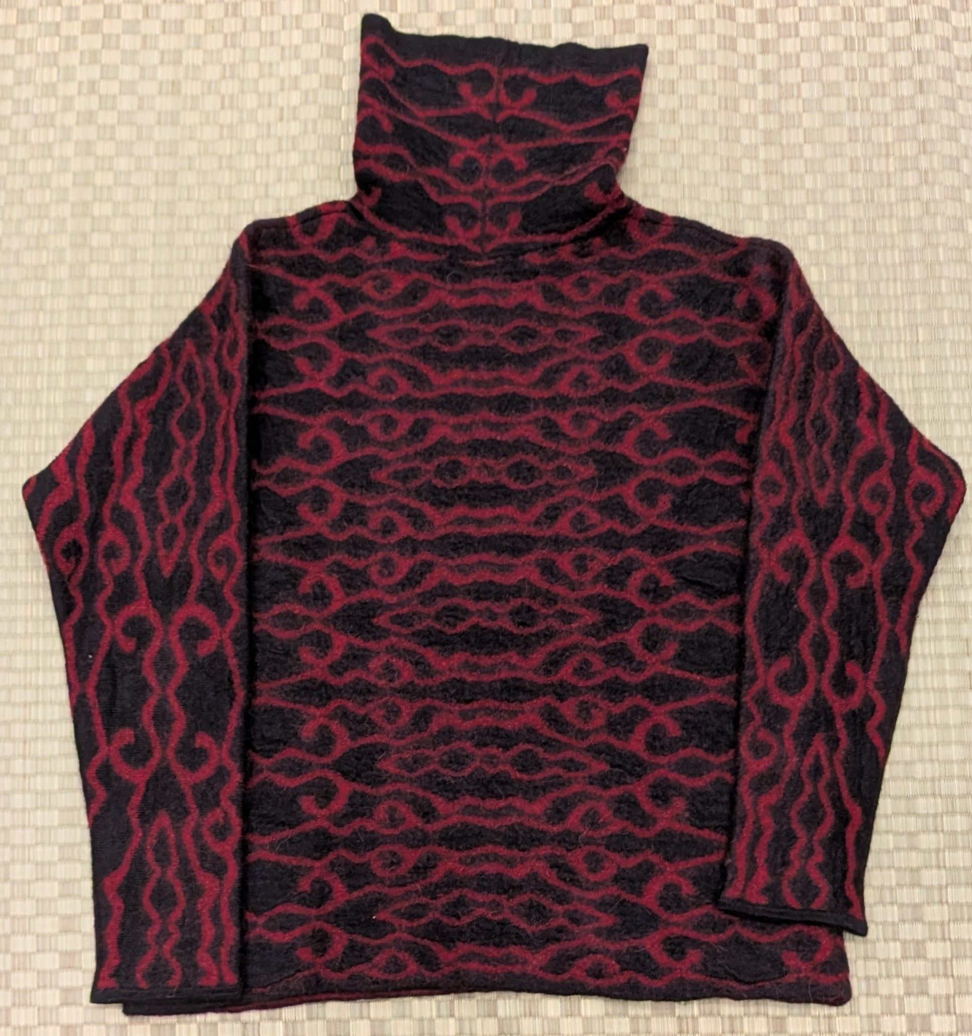 Other Peruvian Connection Baby Alpaca Wool Silk Turtleneck Sweater Size S / US 4 / IT 40 - 2 Thumbnail