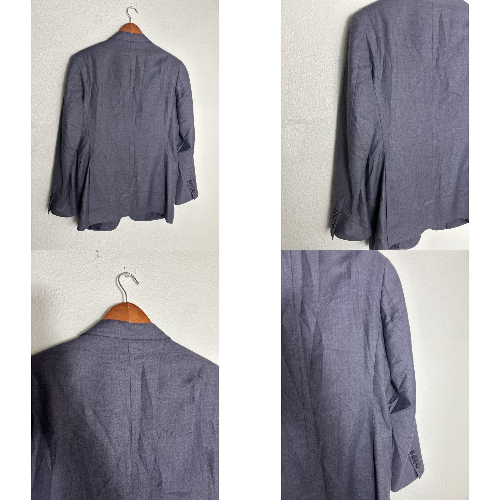Hugo Boss VINTAGE Hugo Boss Super 200 Mens Sport Coat Gray EU 50 Made In Italy Mens Coat Sport Coat Gray 50 EU Hugo Boss Size US M / EU 48-50 / 2 - 10 Thumbnail