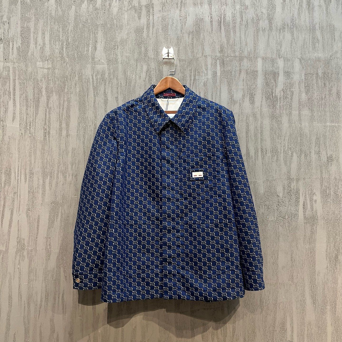 Gucci Gucci Monogram Jacquard Jacket Size S Size US S / EU 44-46 / 1 - 1 Thumbnail