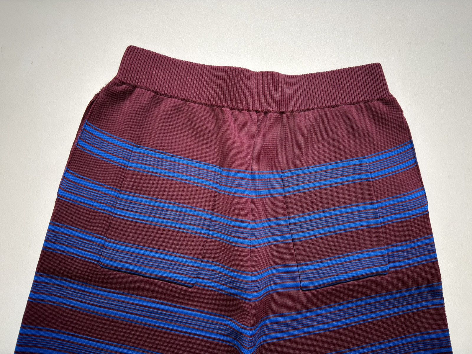 Wales Bonner Sample ‘Music’ Striped Tech Knit Shorts Size US 32 / EU 48 - 16 Thumbnail