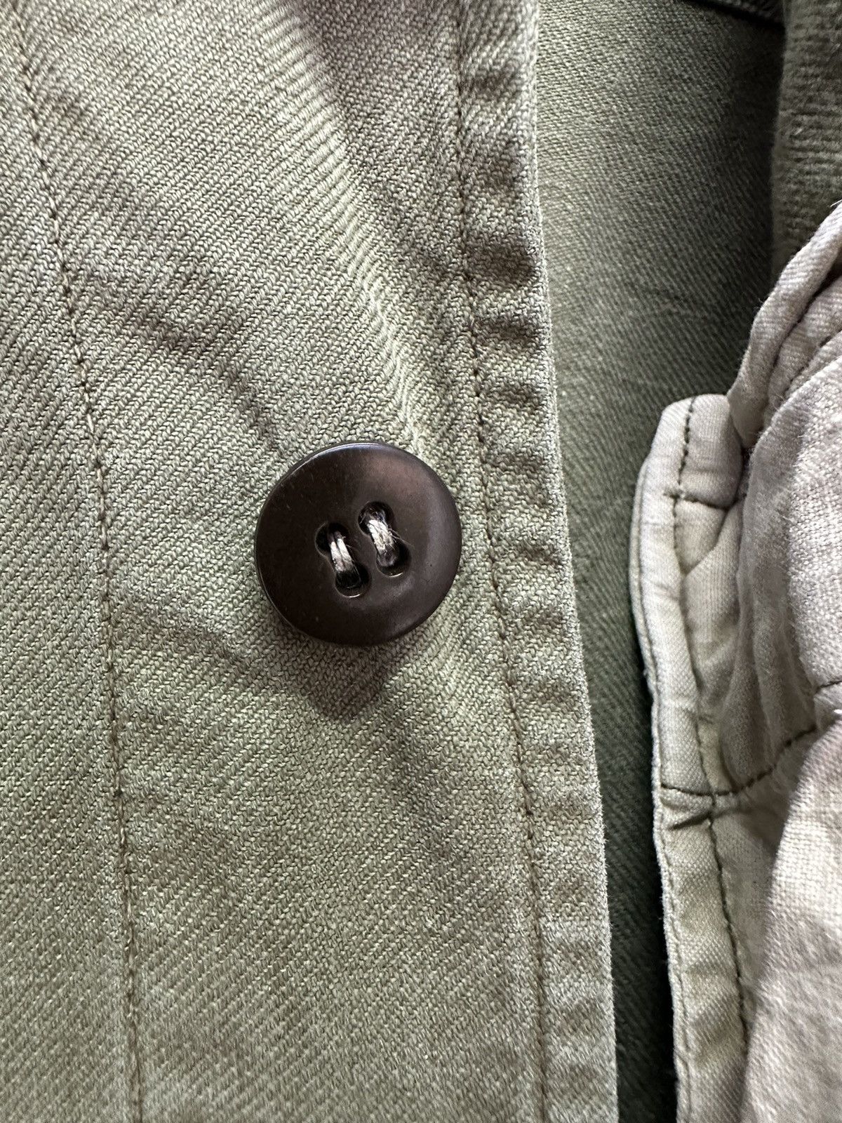 Vintage True Vintage Circa 50s France Armee OG Military Jacket Size US L / EU 52-54 / 3 - 17 Thumbnail