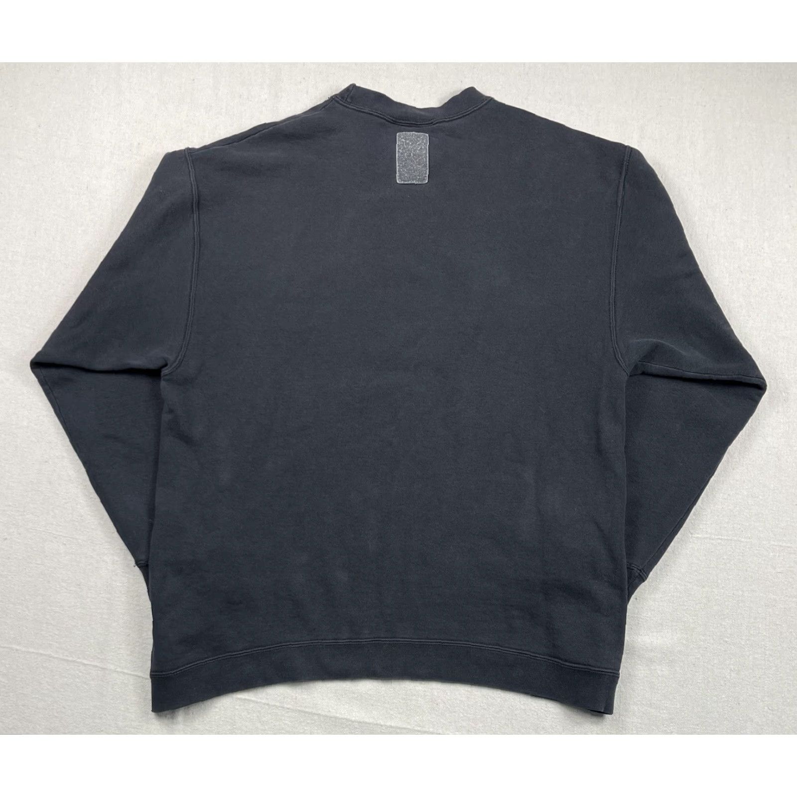 Adidas VINTAGE adidas Crewneck Sweatshirt Heritage Three Stripes Made In USA Mens M Black 90s Sweatshirt Mens M Size US M / EU 48-50 / 2 - 3 Thumbnail