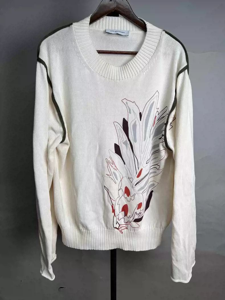 Kiko Kostadinov Kiko Kostadinov Futur Printed Knit Sweater