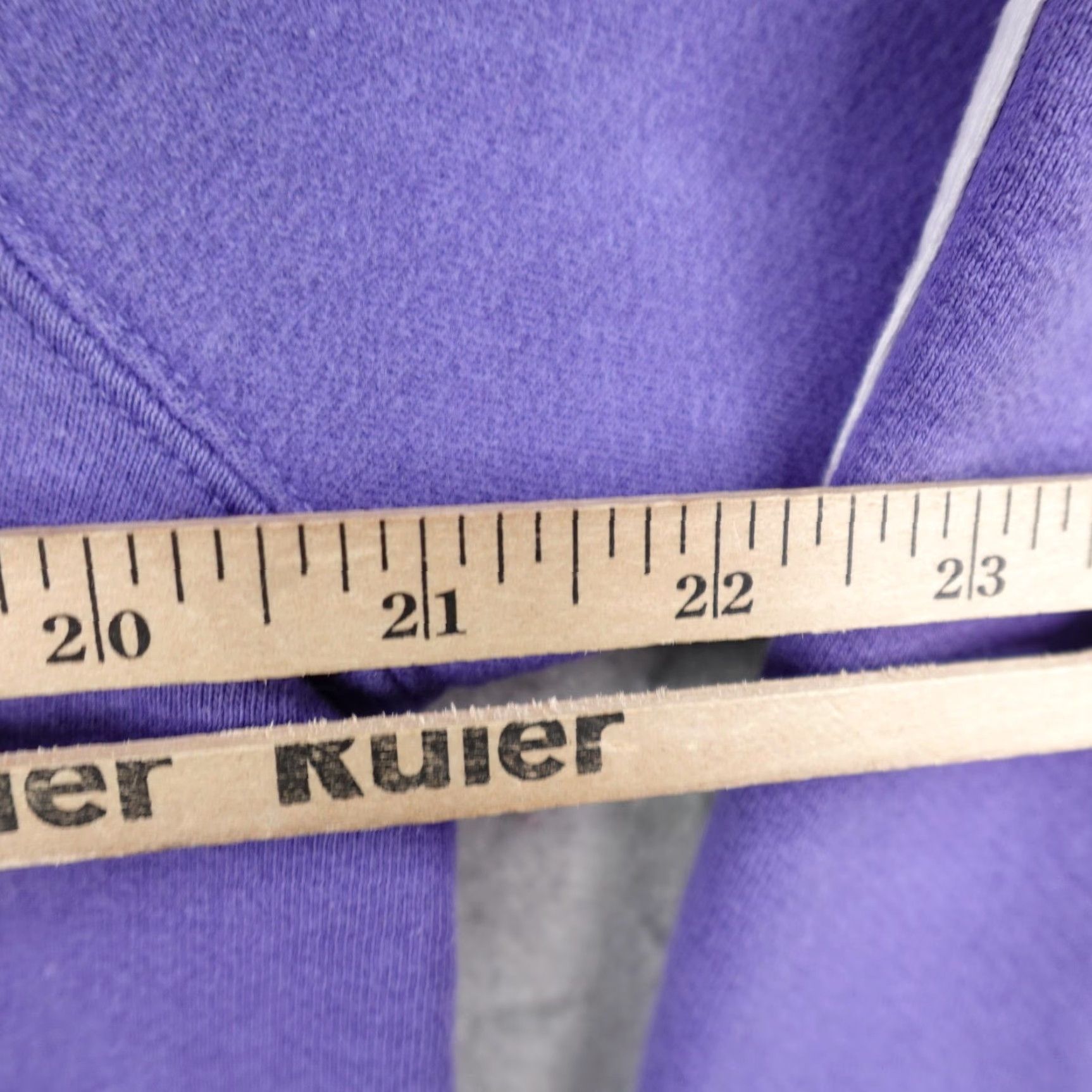 Adidas VINTAGE Adidas Sweatshirt Womens Medium Purple Crewneck Pullover 90s Graphic Print Logo Sweatshirt Size M / US 6-8 / IT 42-44 - 7 Thumbnail