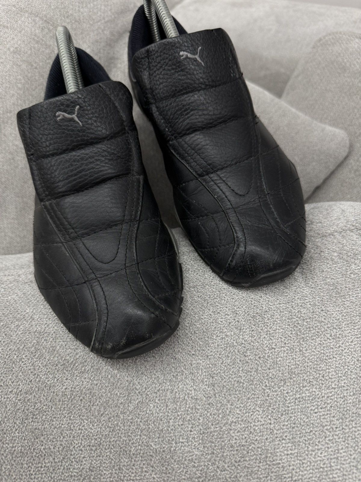 Puma Archive Puma Y2K Japanese Slip On Leather Vnt Sneakers Sz 39 Size US 8.5 / IT 38.5 - 4 Thumbnail