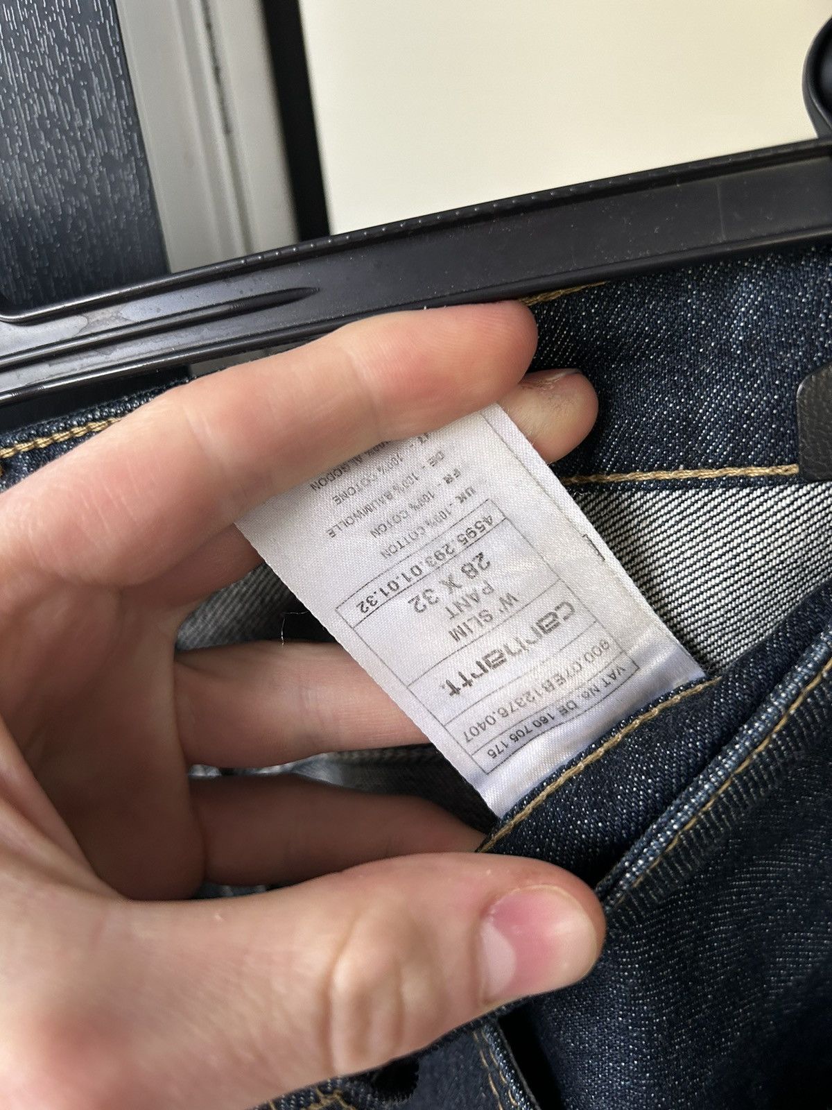 Carhartt × Carhartt Wip Carhartt slim pant leather vintage Size US 28 / EU 44 - 11 Thumbnail