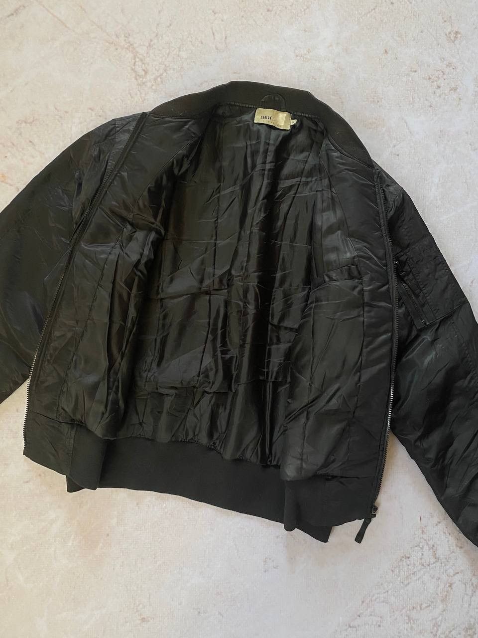 Vintage Vintage Nylon MA-1 Bomber Jacket Alpha Industries Style Size US XL / EU 56 / 4 - 5 Thumbnail