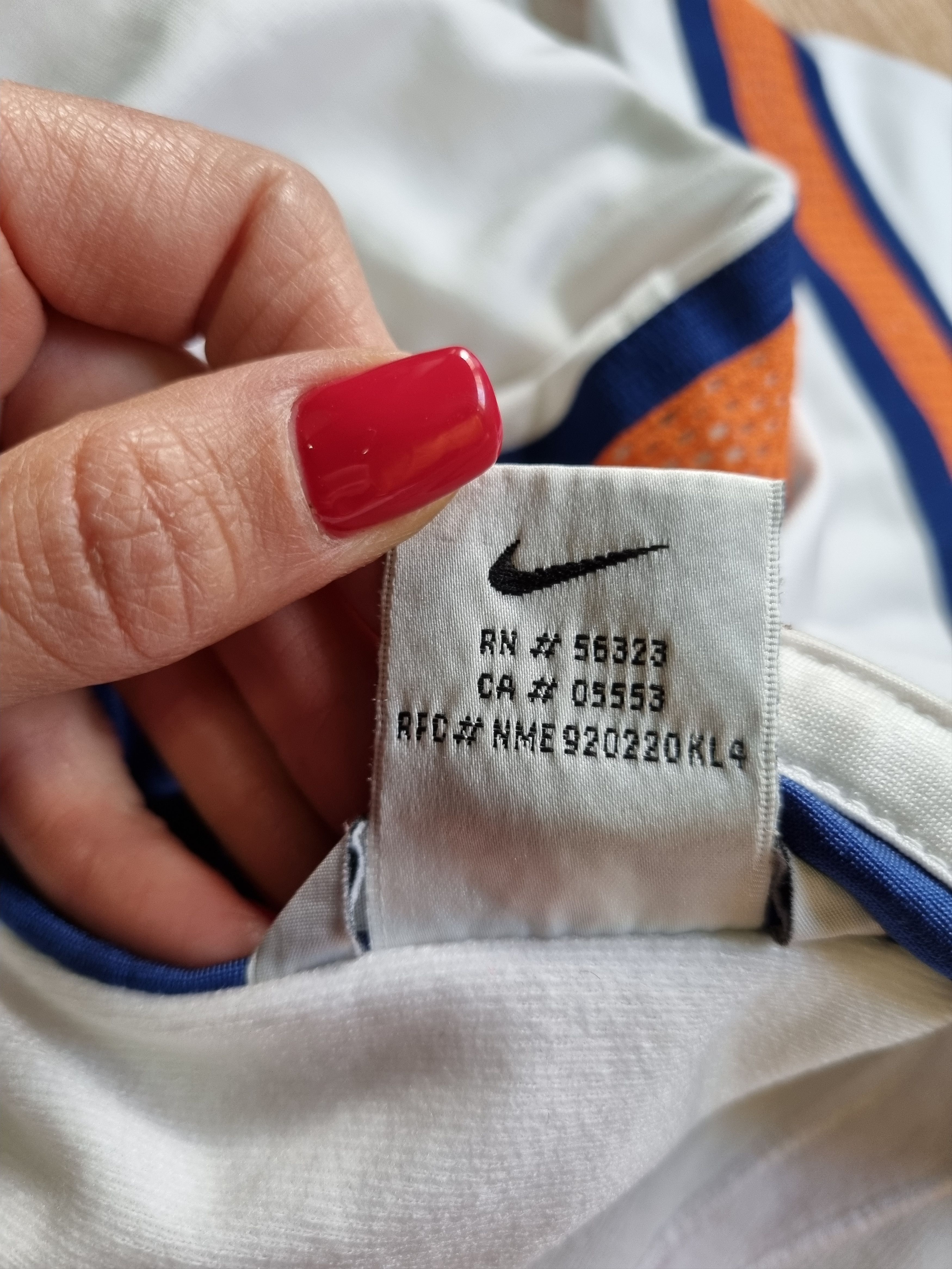 Nike × Vintage Rare Vintage White Orange Logo Light Jacket track top Size US L / EU 52-54 / 3 - 10 Thumbnail
