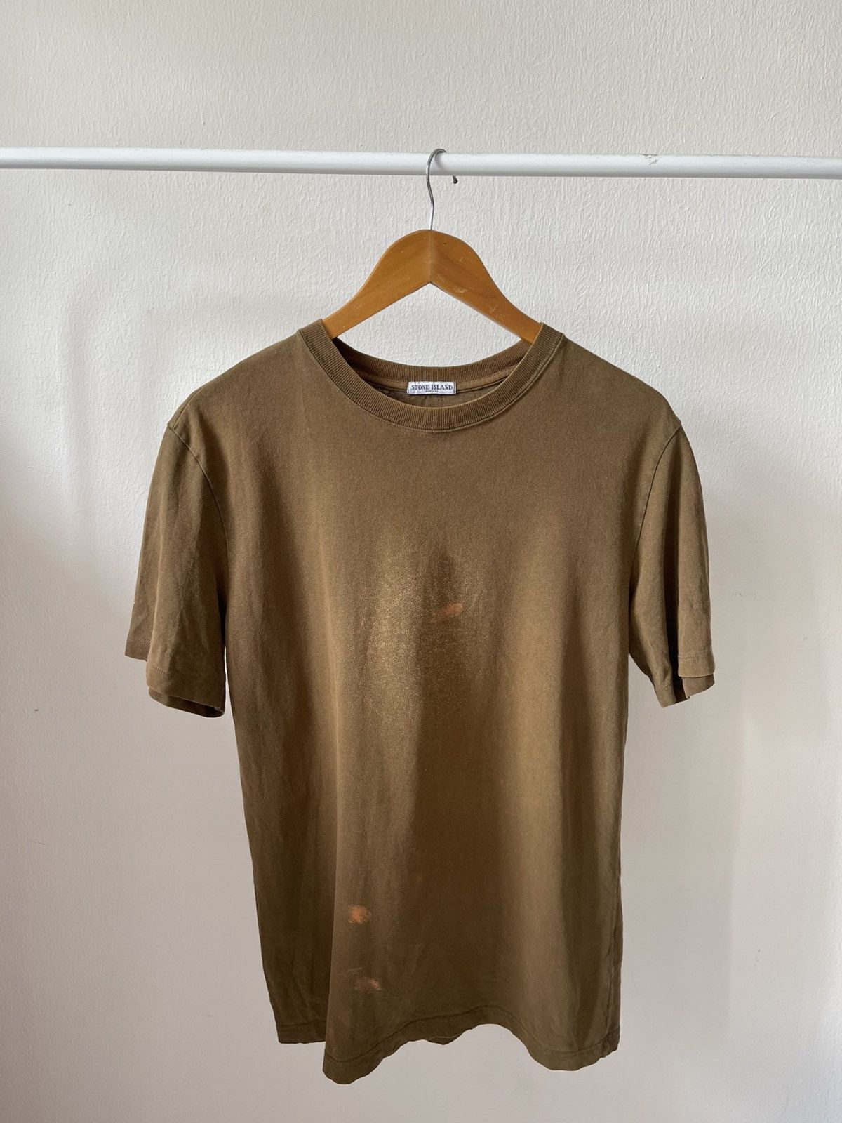 Stone Island Vintage Stone Island Faded Tee Size US M / EU 48-50 / 2 - 2 Thumbnail