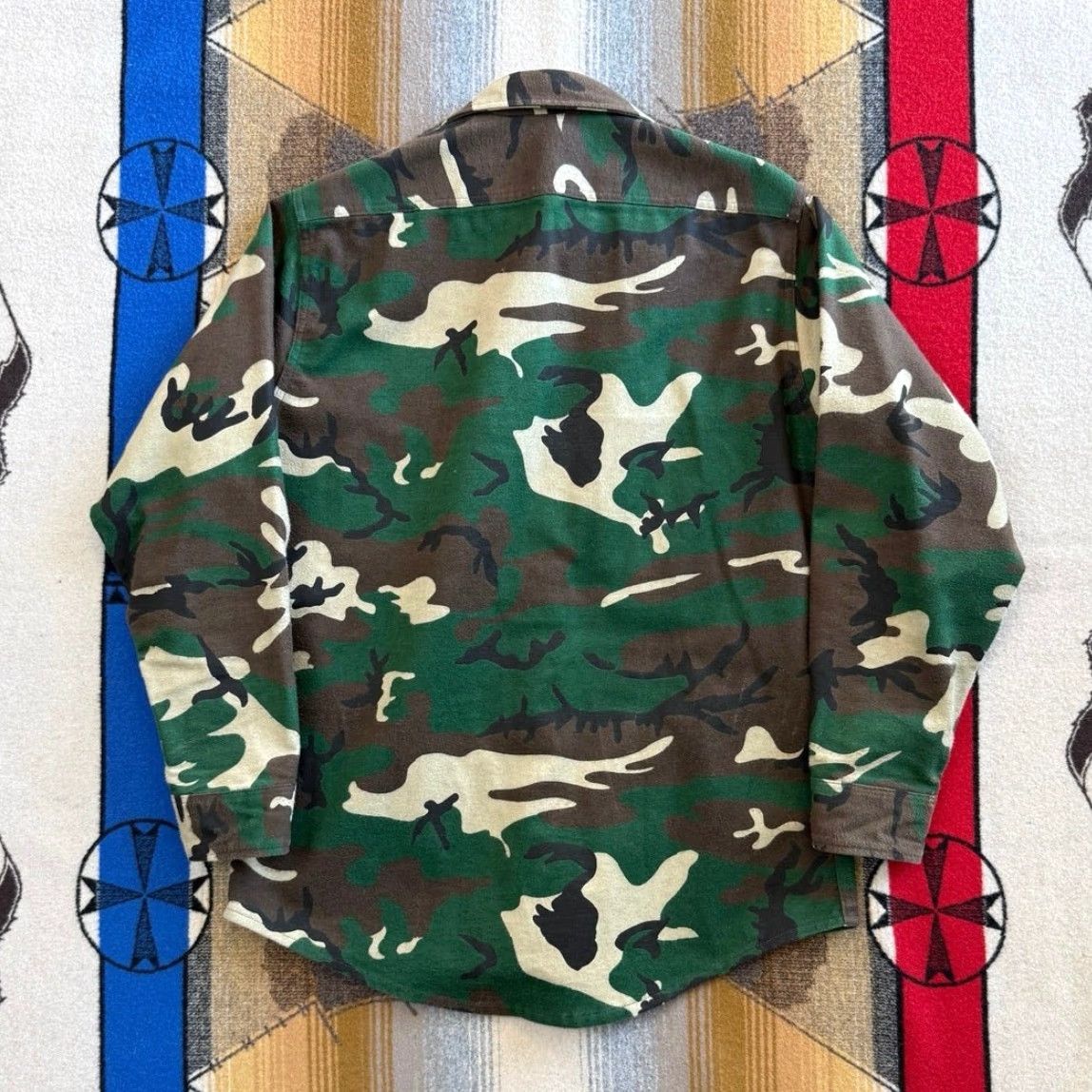 Vintage VINTAGE Gander Mountain Button-Up Camouflage Shirt Men M USA Made 90s Outdoor Hunting Camouflage Green Long Sleeve Size US M / EU 48-50 / 2 - 2 Thumbnail