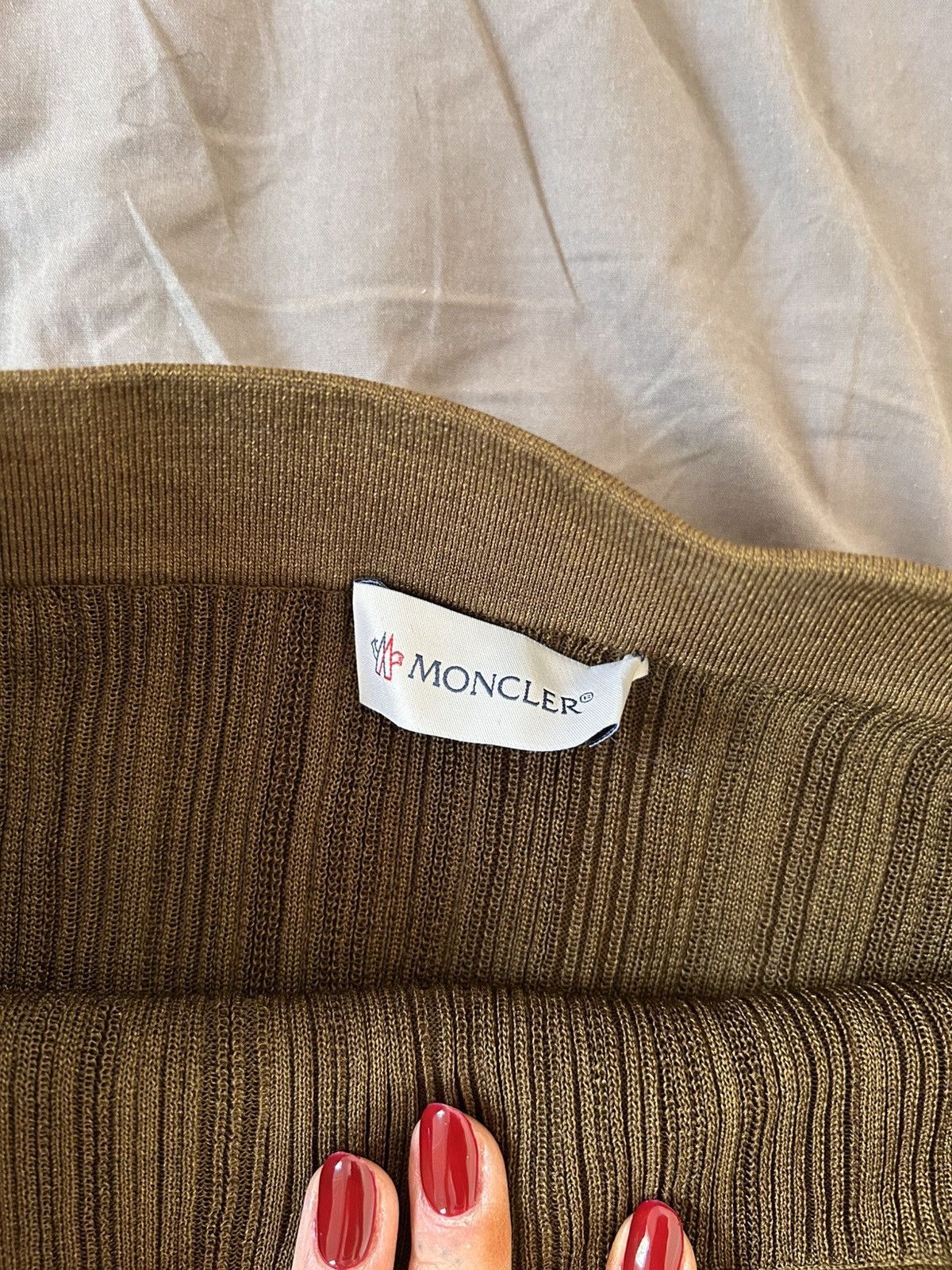 Moncler Maxi skirt from Moncler Collection N.2 by Veronica Leoni Size 27" / US 4 / IT 40 - 7 Thumbnail