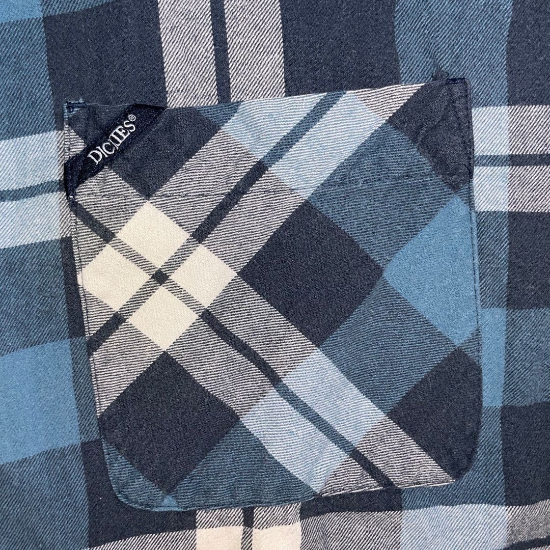 Dickies Dickies Long sleeve Button Down Plaid Flannel Shirt Size 2XL Size US XXL / EU 58 / 5 - 4 Thumbnail