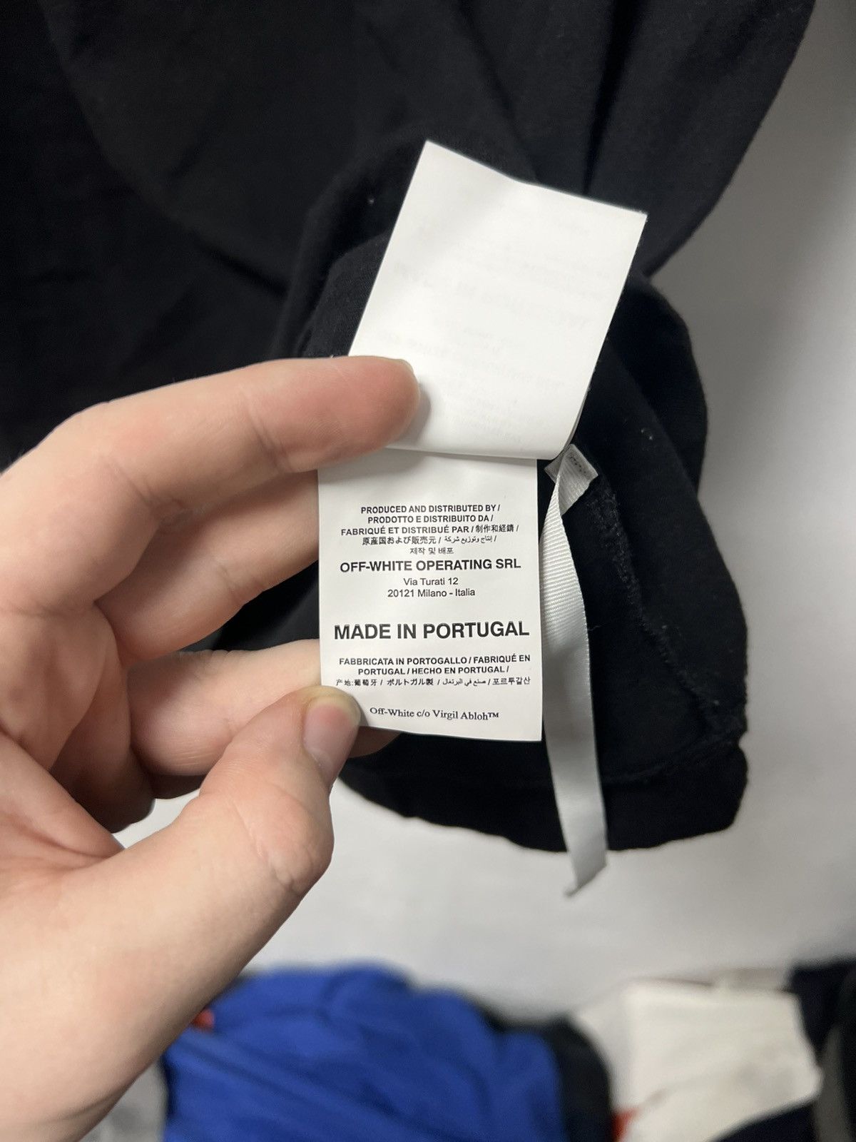 Off-White Off White T-shirt Big Logo Black Size Medium Size US M / EU 48-50 / 2 - 15 Thumbnail
