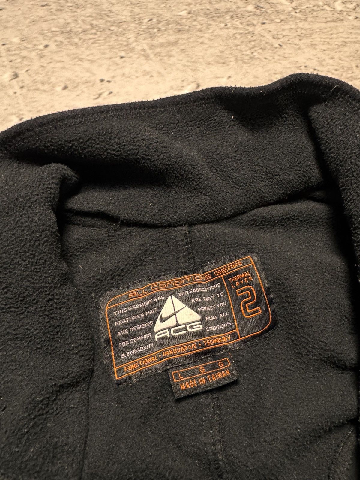 Nike × Nike ACG × Vintage NIKE ACG VINTAGE CENTER LOGO OVERSIZE BOXY 1/3 ZIP HOODIE Size US L / EU 52-54 / 3 - 6 Thumbnail