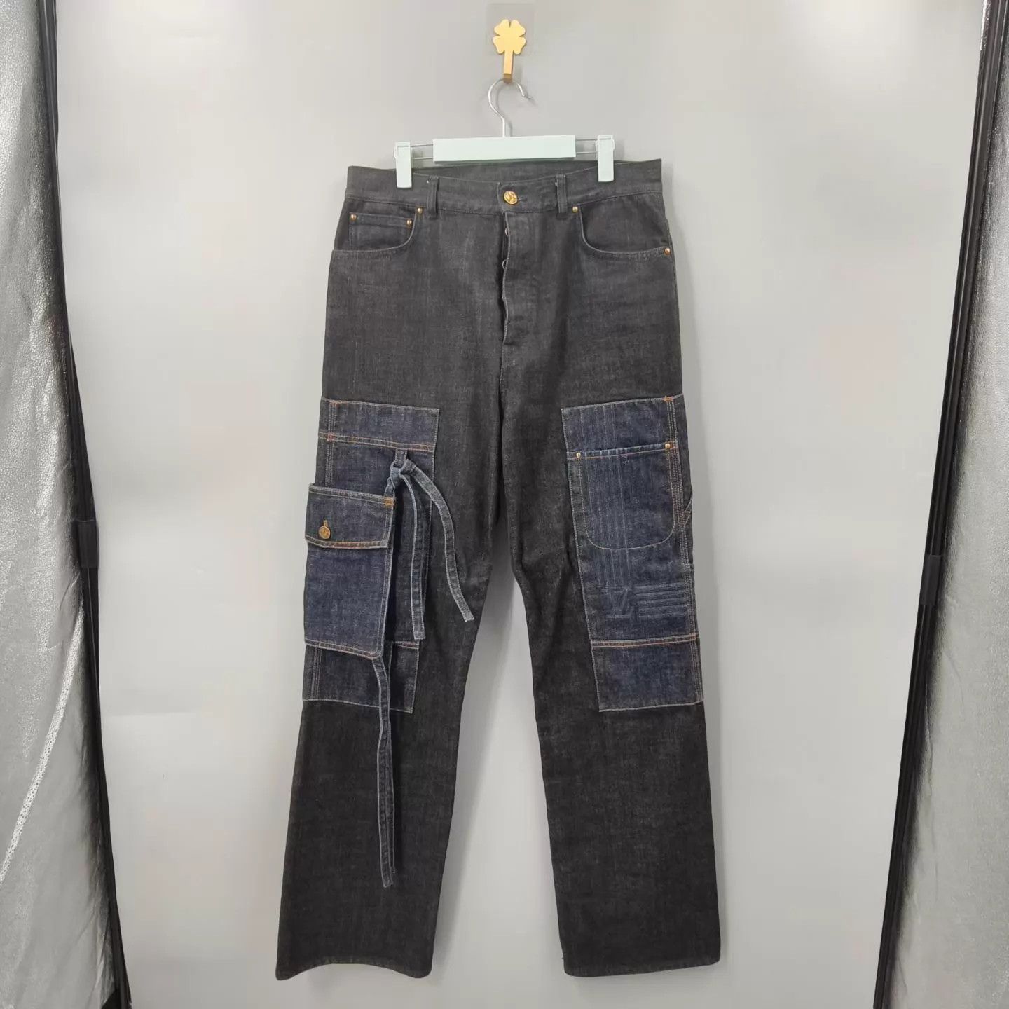 Louis Vuitton LV Butterfly Strap Denim Pants 32 Size US 32 / EU 48 - 1 Thumbnail