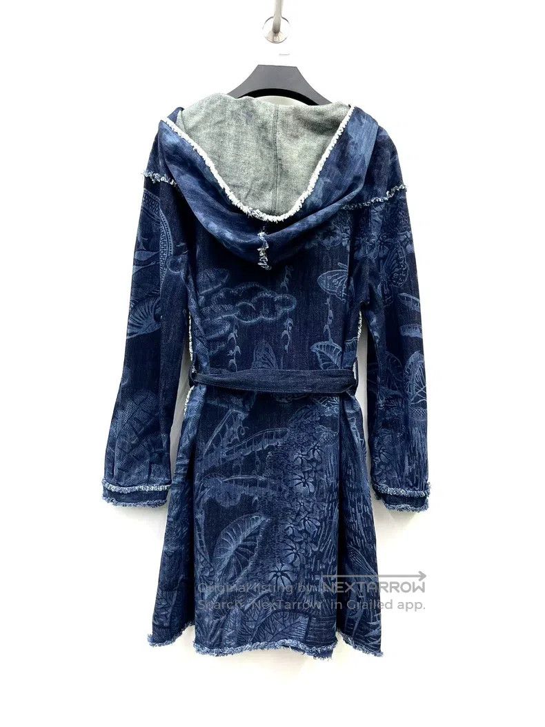 Dior Dior Classic wool-edged jungle pattern denim dress Size S / US 4 / IT 40 - 2 Thumbnail