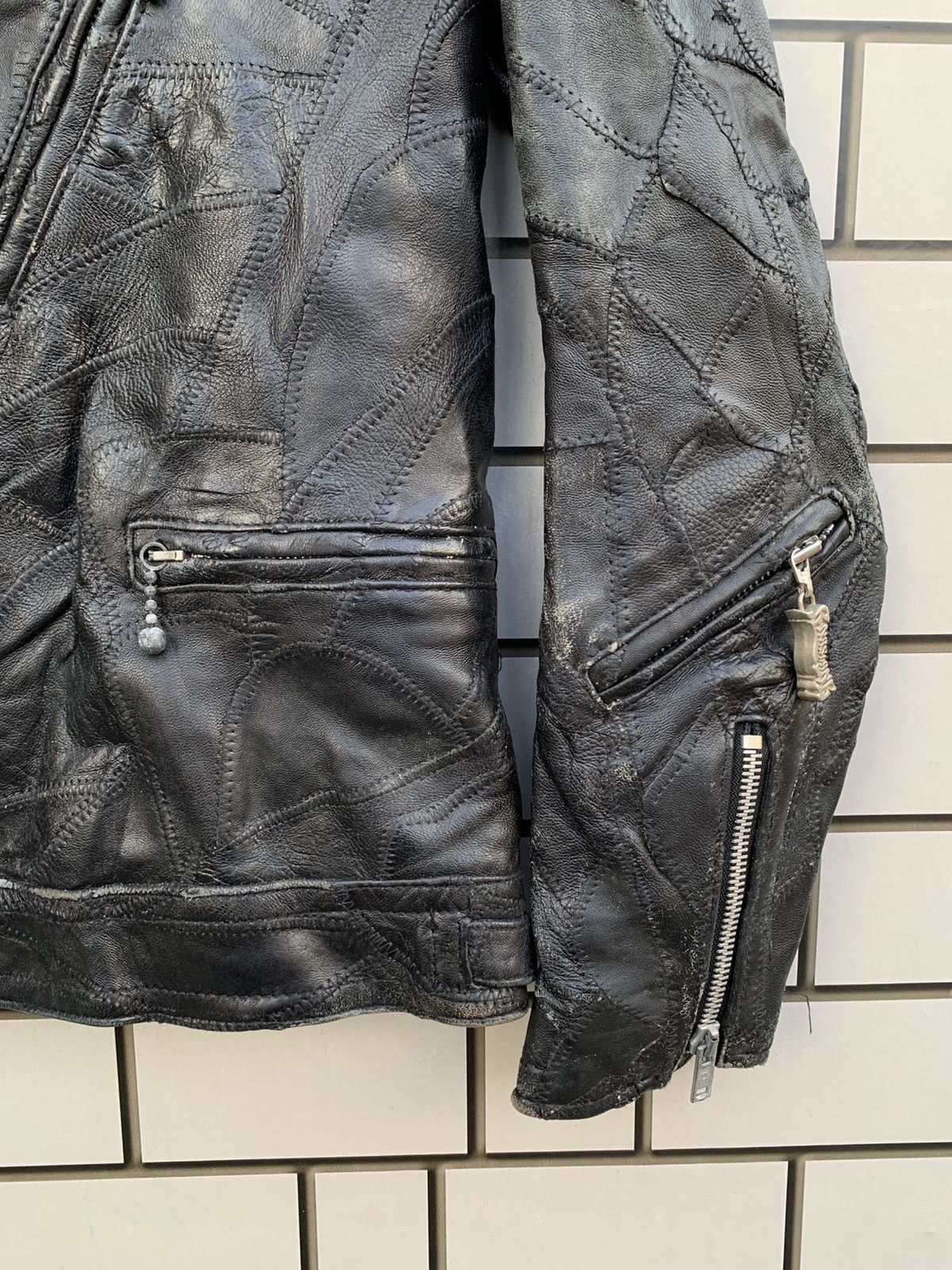 14th Addiction Vintage Japanese Brand Anaslang RNA Inc Leather Jacket Size US M / EU 48-50 / 2 - 8 Thumbnail