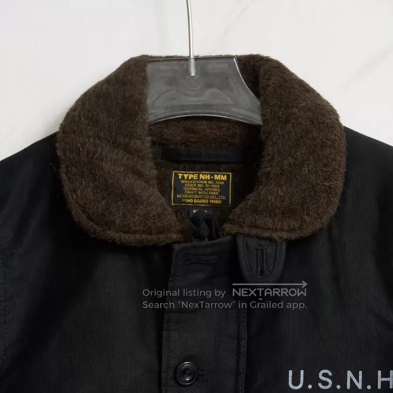 Neighborhood Neighborhood Men's Retro Faux Fur Lined Heavy Jacket Size US S / EU 44-46 / 1 - 2 Thumbnail