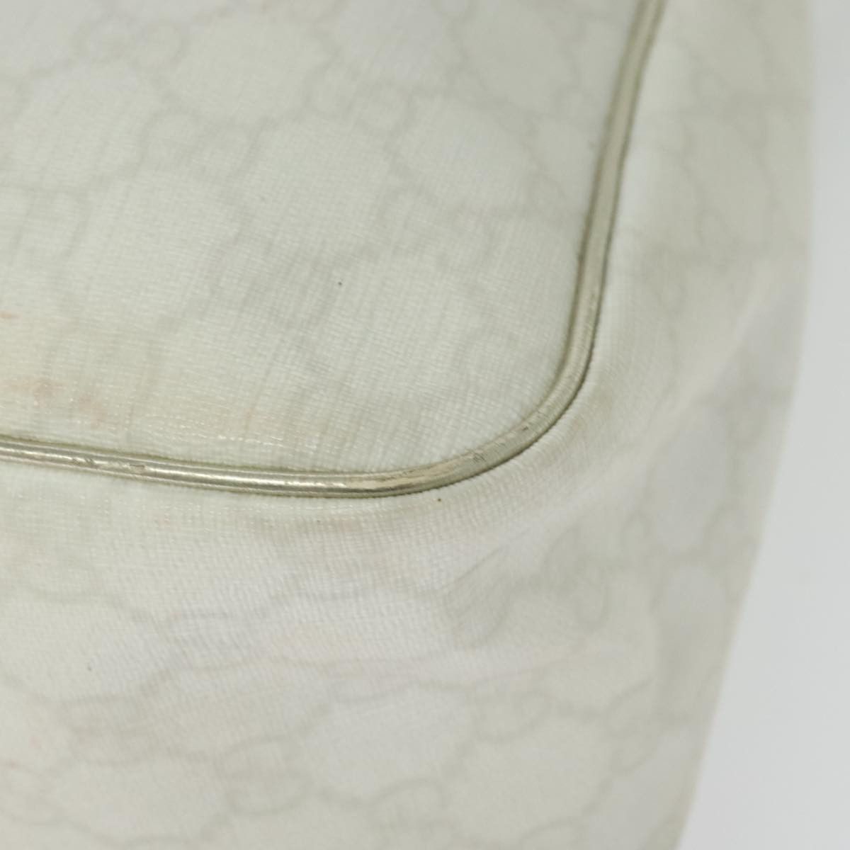 Gucci GUCCI GG Supreme Hand Bag Pvc White Gold Size ONE SIZE - 14 Thumbnail